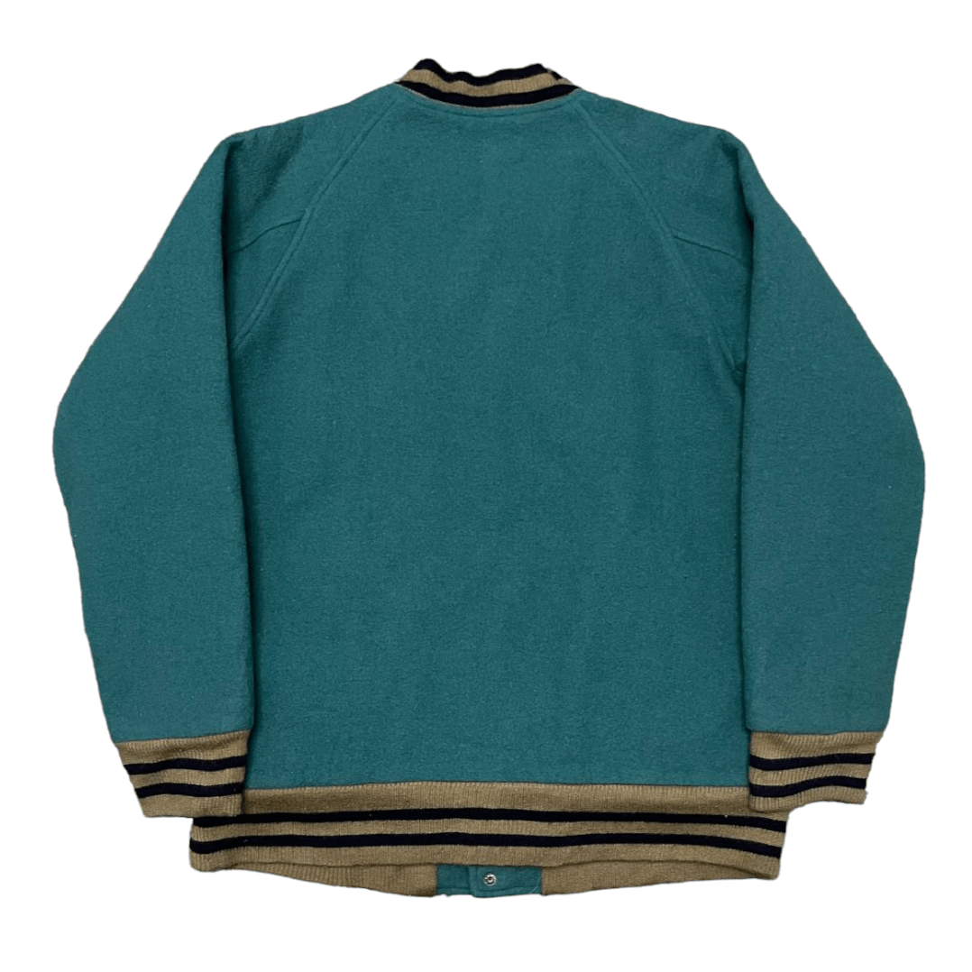 Japanese Brand Vintage Wears Inc. Wool Varsity Jacket Plain Size US M / EU 48-50 / 2 - 9 Thumbnail