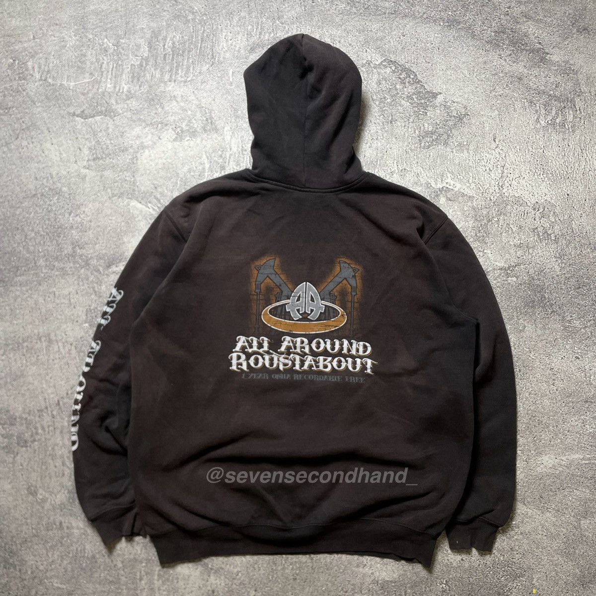 Carhartt Vintage Carhartt Midweight Hoodie X All Around Roustabout Size US XL / EU 56 / 4 - 9 Thumbnail