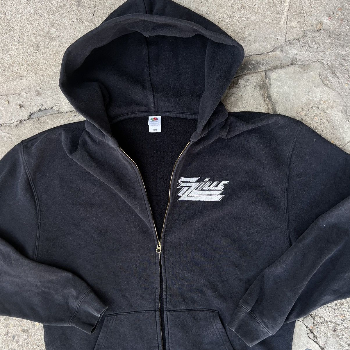 Band Tees × Vintage Vintage 90s Motorhead zip Hoodie England Heavy Metal Black Size US L / EU 52-54 / 3 - 4 Thumbnail