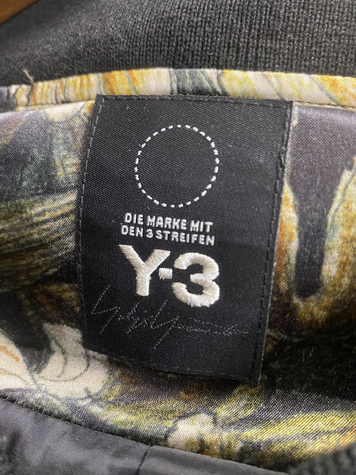 Japanese Brand × Y-3 × Yohji Yamamoto Y-3 Floral Track Jacket Size L / US 10 / IT 46 - 4 Thumbnail