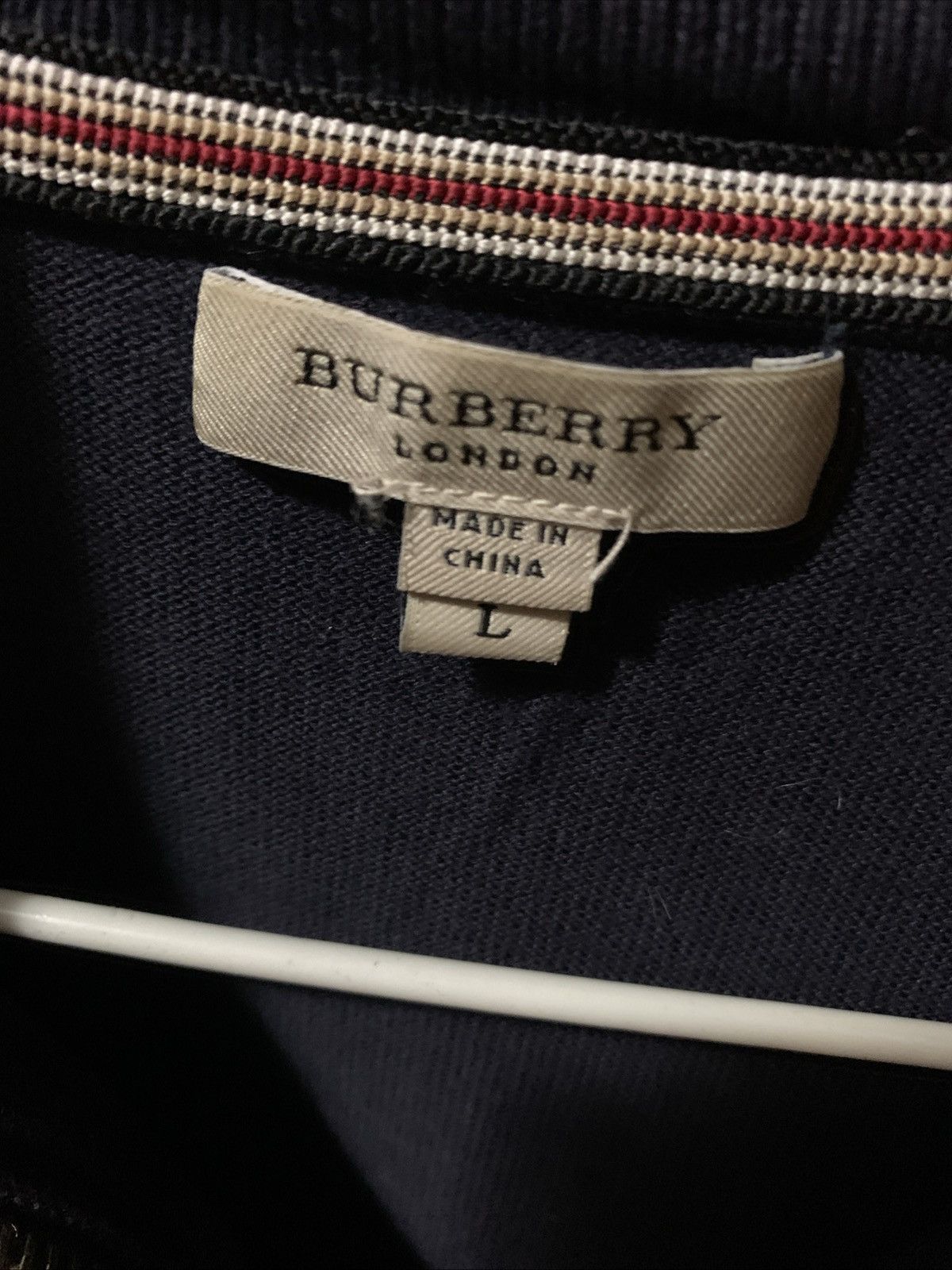 Burberry Burberry lightweight sweater jacket Size US L / EU 52-54 / 3 - 2 Thumbnail
