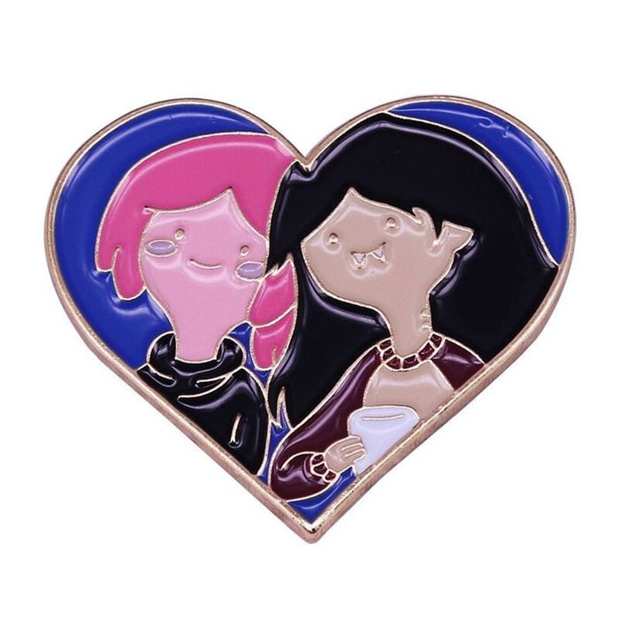 Enamel Adventure Time Bubblegum and Marceline Enamel Pins 286 Grailed