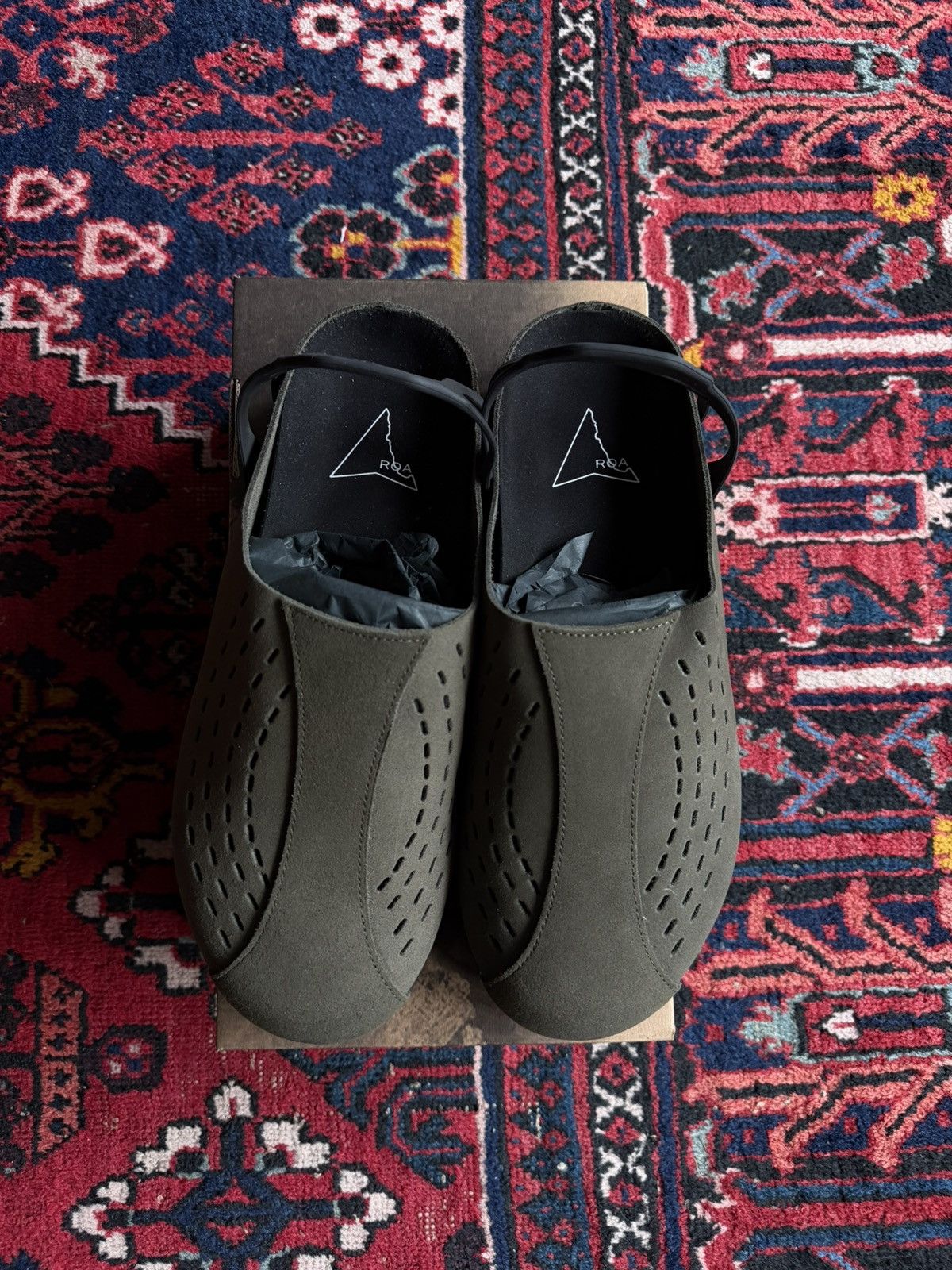 ROA Fedaia in Olive Black Size US 12 / EU 45 - 1 Thumbnail