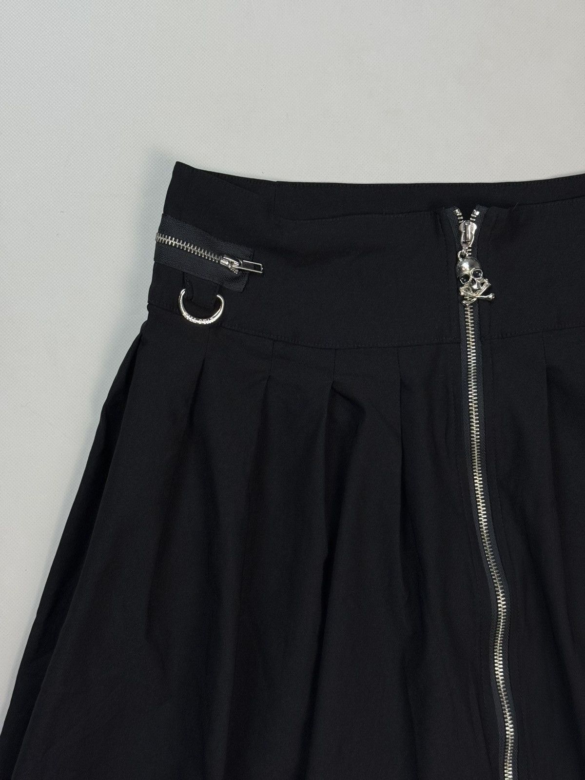 Killstar Killstar Ladie Gothic Y2K Grunge Rayon Full Zip Mini Skirt Size 31" - 5 Thumbnail