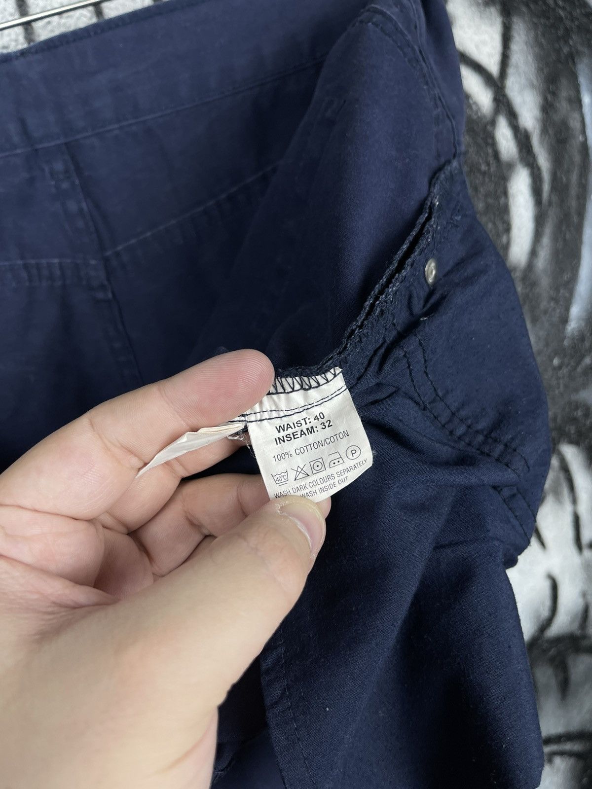 Yves Saint Laurent Vintage Yves Saint Laurent Blue Trousers Men’s Pants Size 40 Size US 40 / EU 56 - 16 Thumbnail