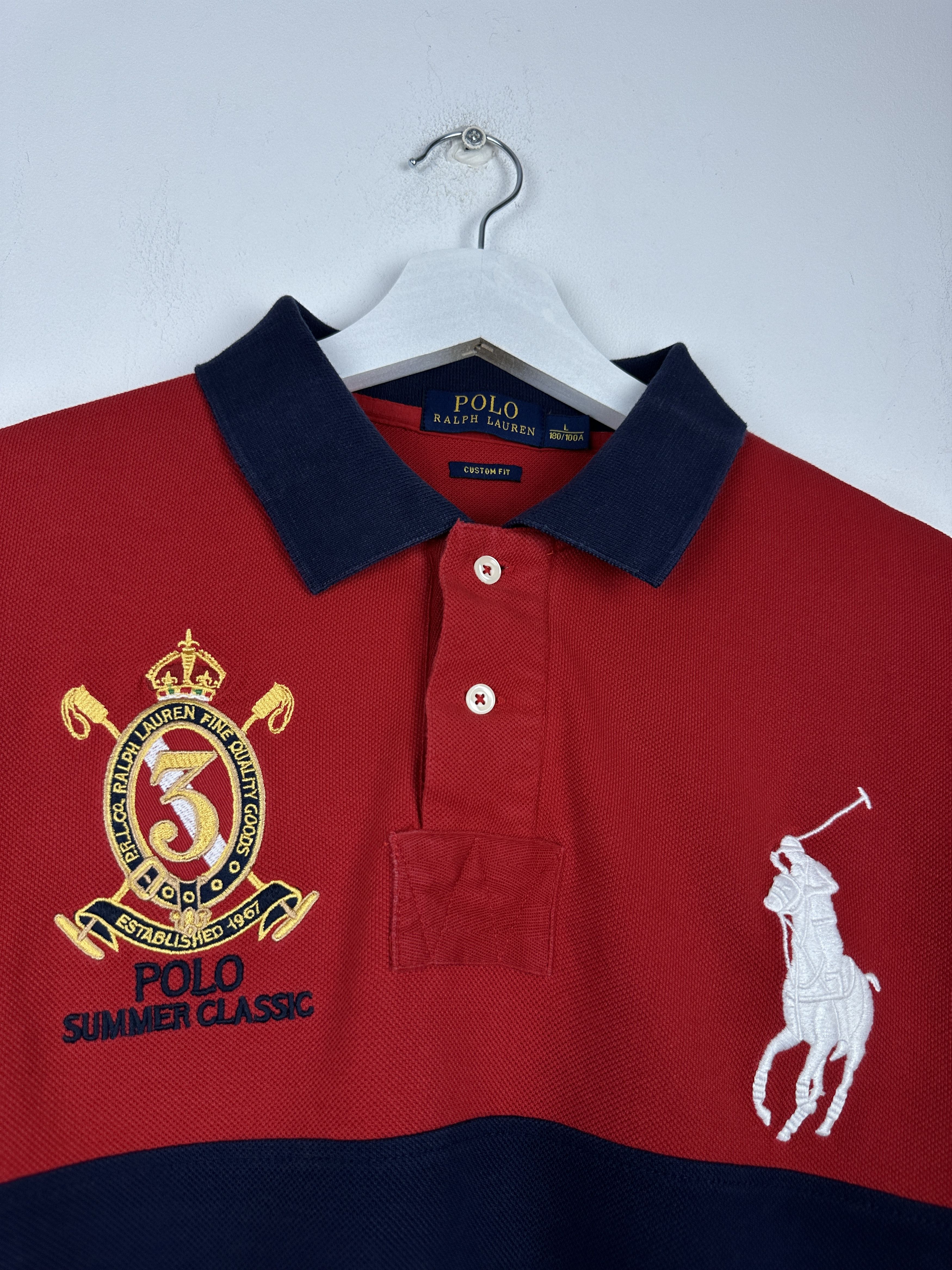 Polo Ralph Lauren Ralph Lauren Big Logo Polo T Shirt Tee Chief Keef USA Bear Size US L / EU 52-54 / 3 - 3 Thumbnail