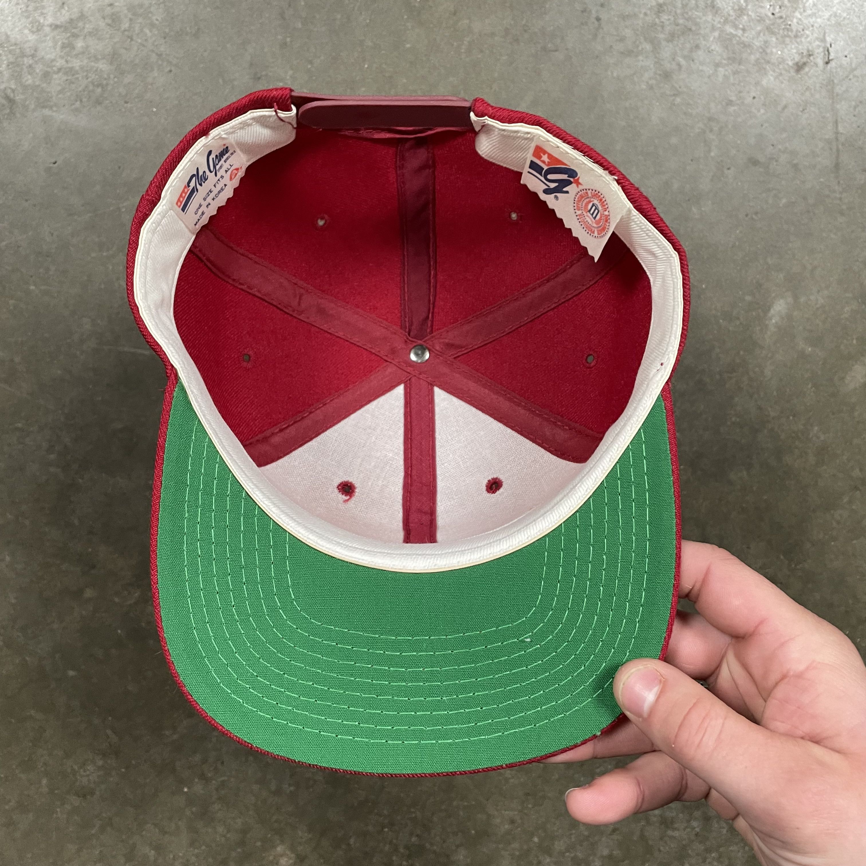 The Game × Vintage Vintage Iowa State Cyclones Script Snapback Hat ISU Patch Size ONE SIZE - 7 Thumbnail