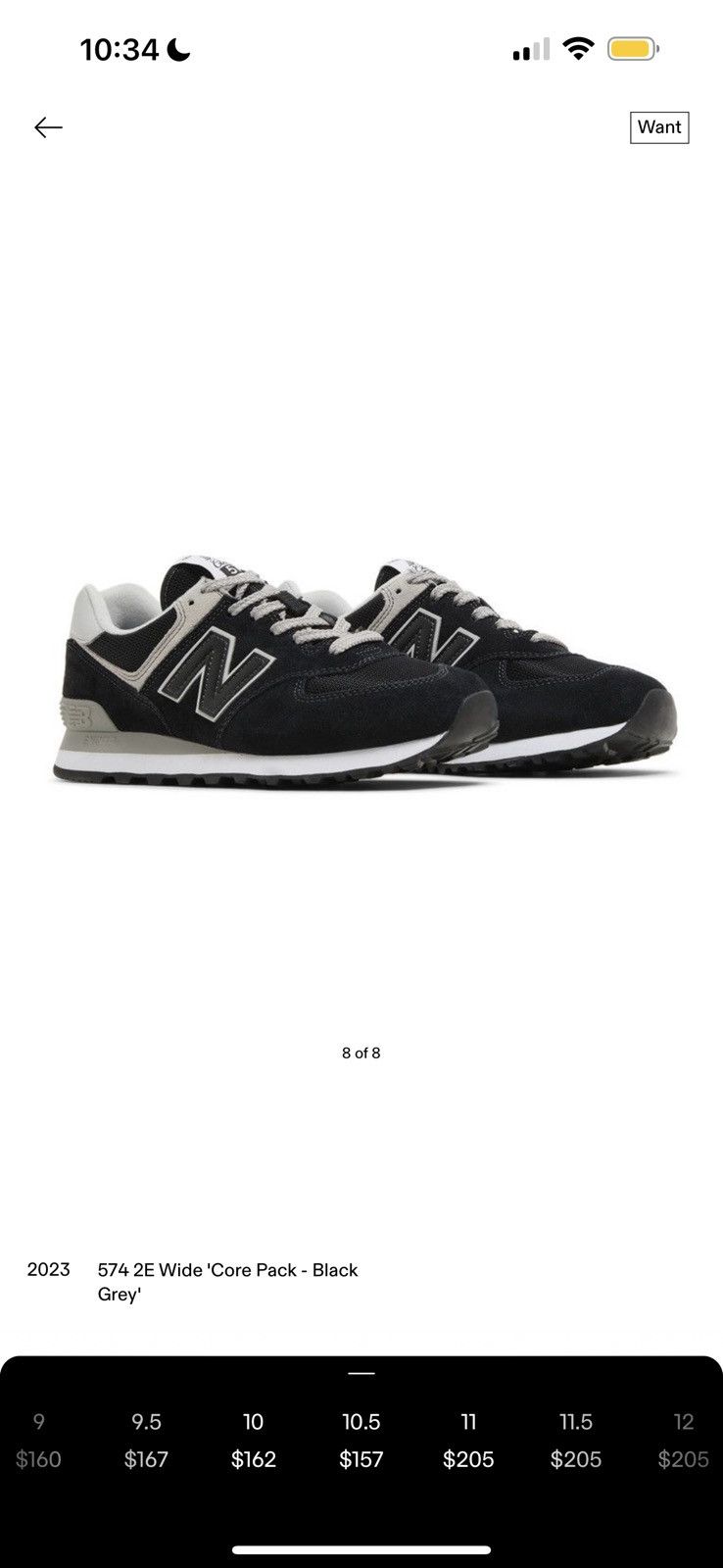 New Balance New Balance 574 core - men’s 10.5 Size US 10.5 / EU 43-44 - 7 Thumbnail