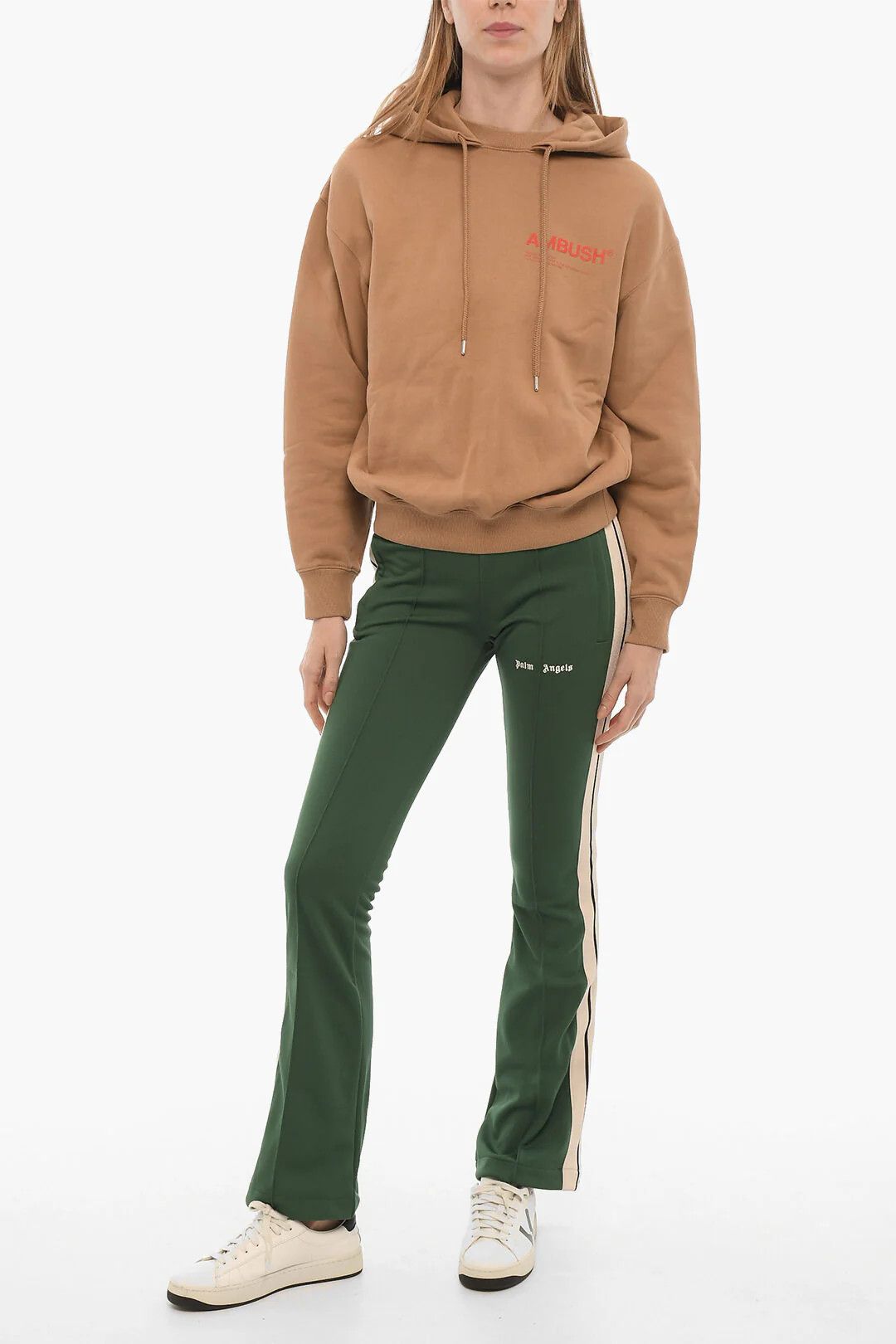 Ambush Design og1mm0426 Brushed Cotton Hoodie in Brown Size L / US 10 / IT 46 - 4 Thumbnail
