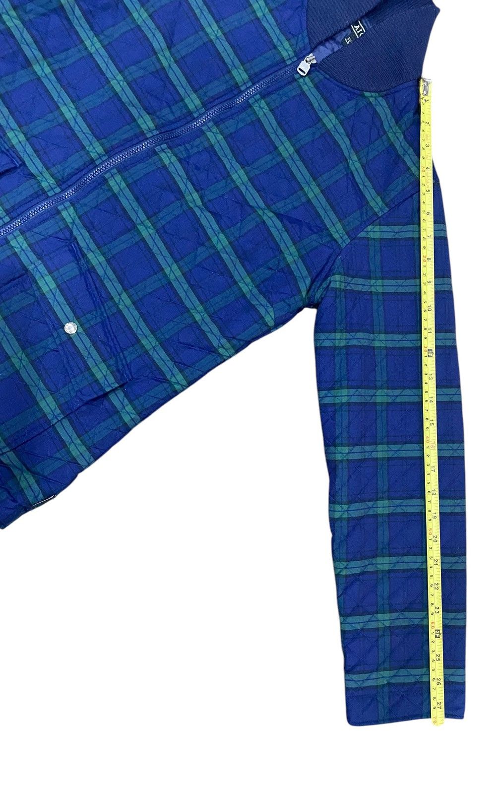 Aigle × Vintage Rare AIGLE Quilted Checkered Jacket Size US M / EU 48-50 / 2 - 14 Thumbnail