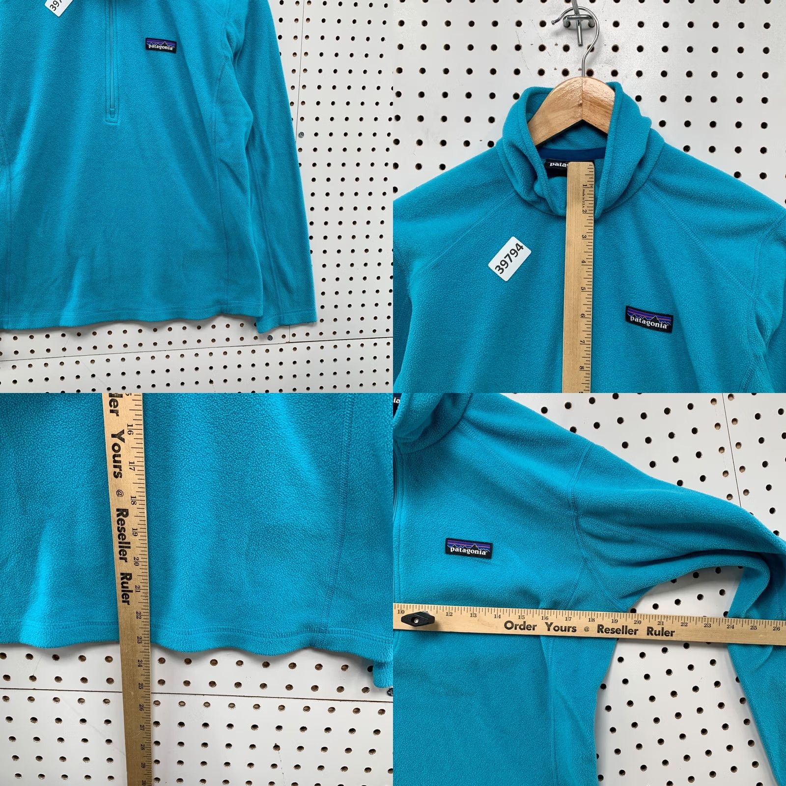 Patagonia Patagonia Fleece 1/2 Zip Pullover Womens Small Sky Blue Pullover 1/2 Zip Small Sky Blue Patagonia Sweater Women Size S / US 4 / IT 40 - 9 Thumbnail