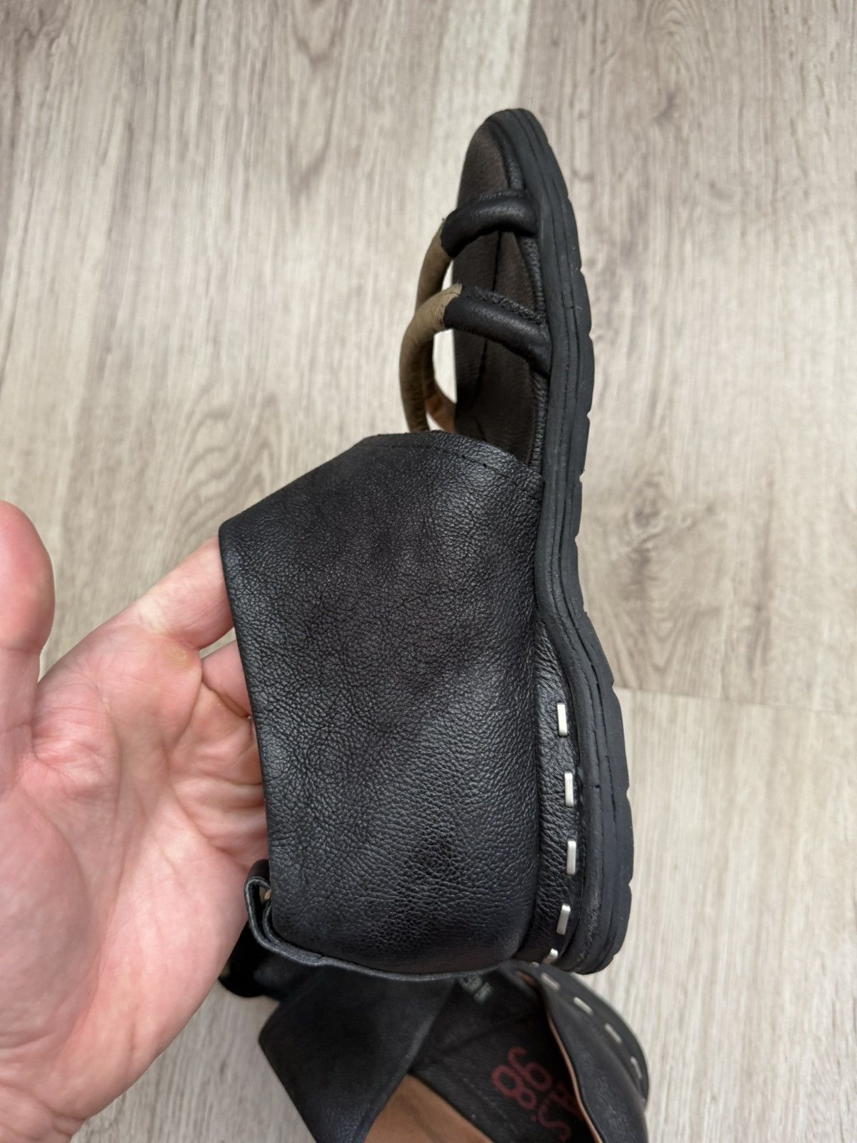 A.S.98 A.S.98 Avant-Garde Leather Sandals EU36 (US6) Made in Italy Size US 6 / IT 36 - 15 Thumbnail