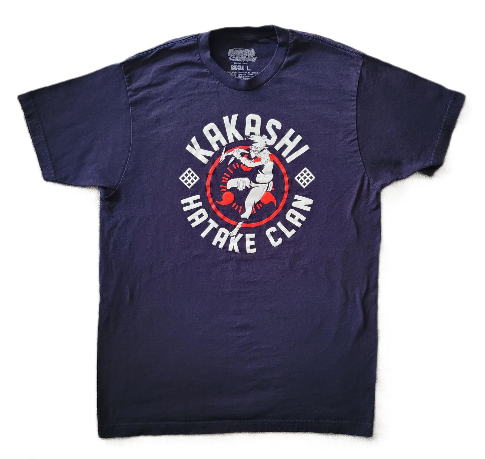 Ripple Junction Ripple Junction Naruto Kakashi Hatake Clan T-Shirt Size US L / EU 52-54 / 3 - 1 Thumbnail