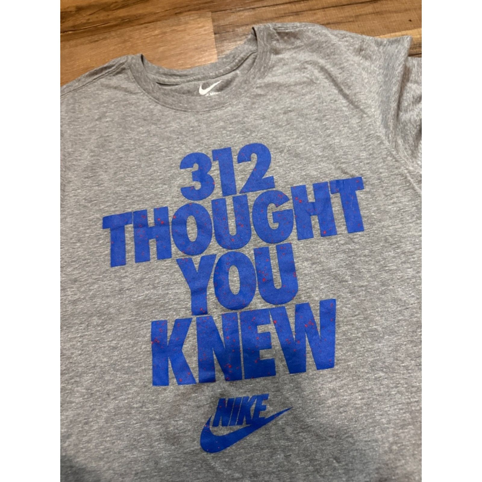 Nike 2015 Nike 312 Thought You Knew Chicago Area Code Short Sleev Size US S / EU 44-46 / 1 - 2 Thumbnail