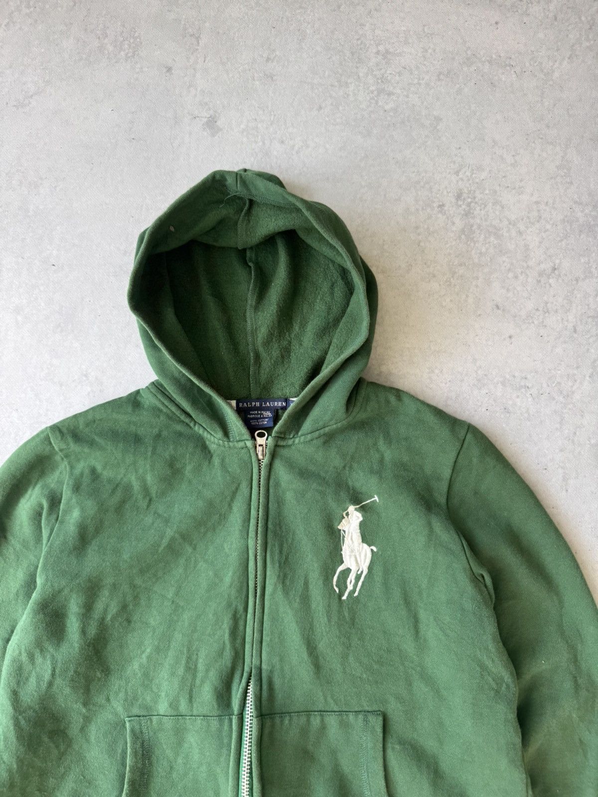 Polo Ralph Lauren Vintage Polo Ralph Lauren Zip Hoodie Size M / US 6-8 / IT 42-44 - 3 Thumbnail