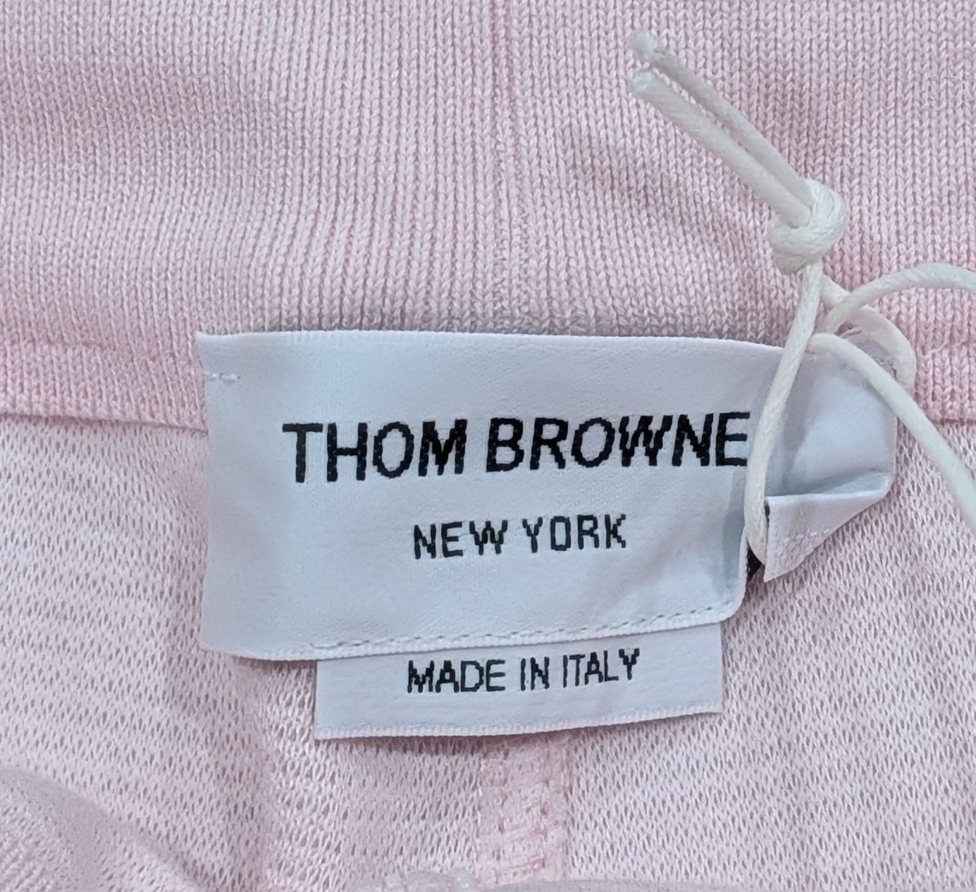 Thom Browne THOM BROWNE 4 Bar Cotton Jogger Pants Light Pink 3 - Large Size US 34 / EU 50 - 8 Thumbnail