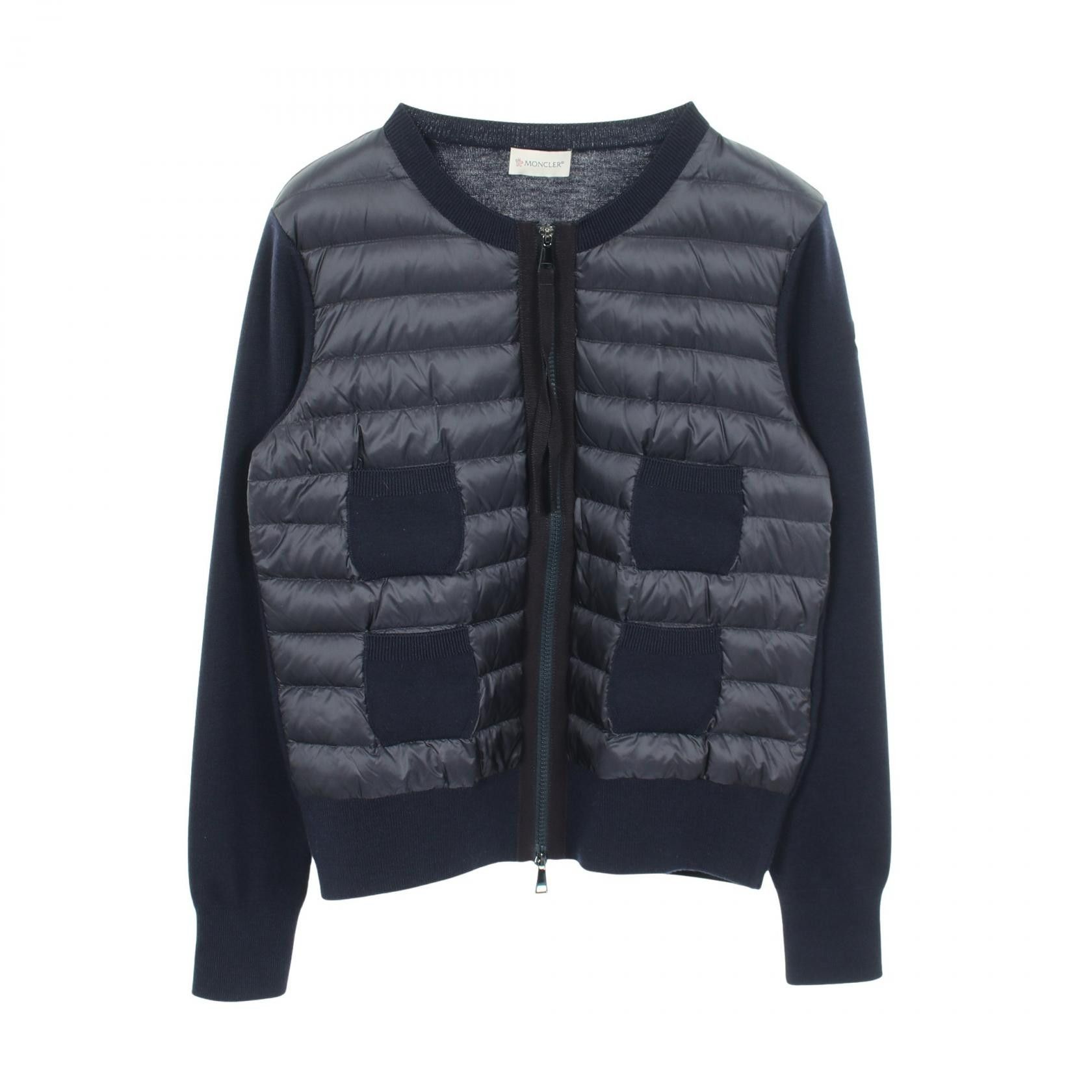 Moncler Moncler Moncler Wool Nylon Down Jacket Textile Outerwear DUTY FREE for USA Size ONE SIZE - 1 Thumbnail