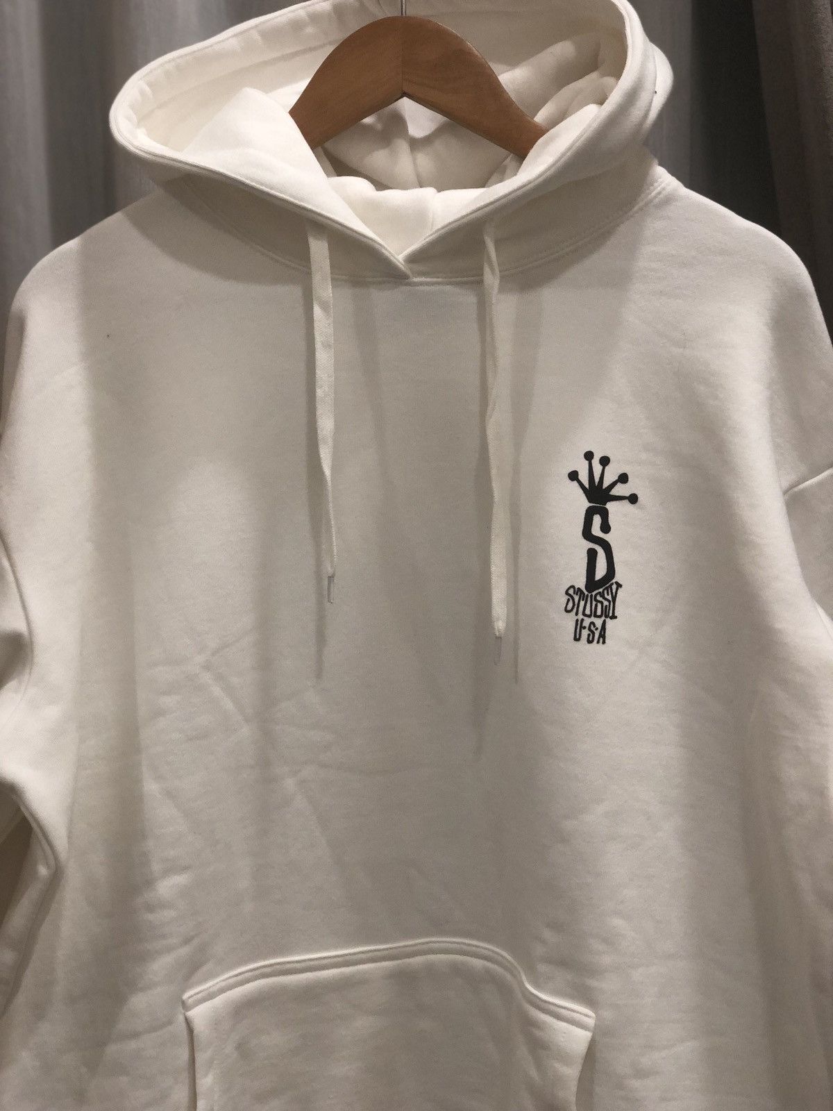 Stussy Stussy Big S Crown Hoodie Sweatshirt Size US L / EU 52-54 / 3 - 4 Thumbnail