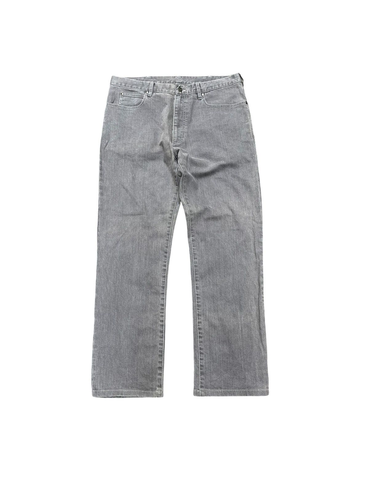 Z Zegna Grey Zegna Smart Denim Pants Size US 34 / EU 50 - 1 Thumbnail
