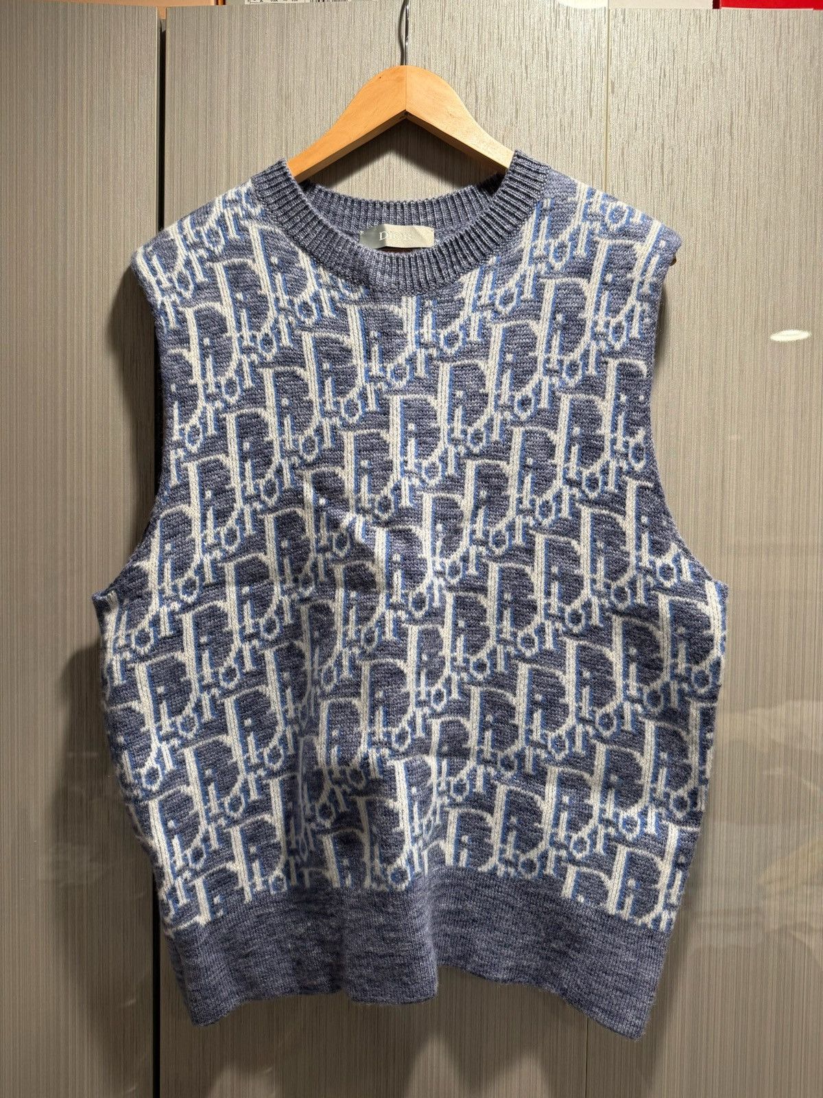 Dior Dior Oblique Knit Sweater Size US L / EU 52-54 / 3 - 1 Thumbnail