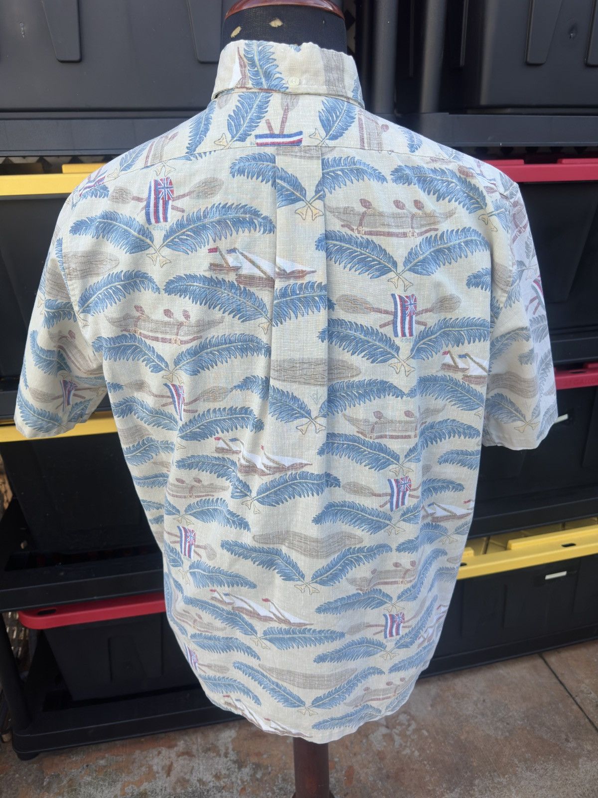Reyn Spooner Reyn Spooner Dietrich Varez Hawaiian Print Men's M Size US M / EU 48-50 / 2 - 2 Thumbnail