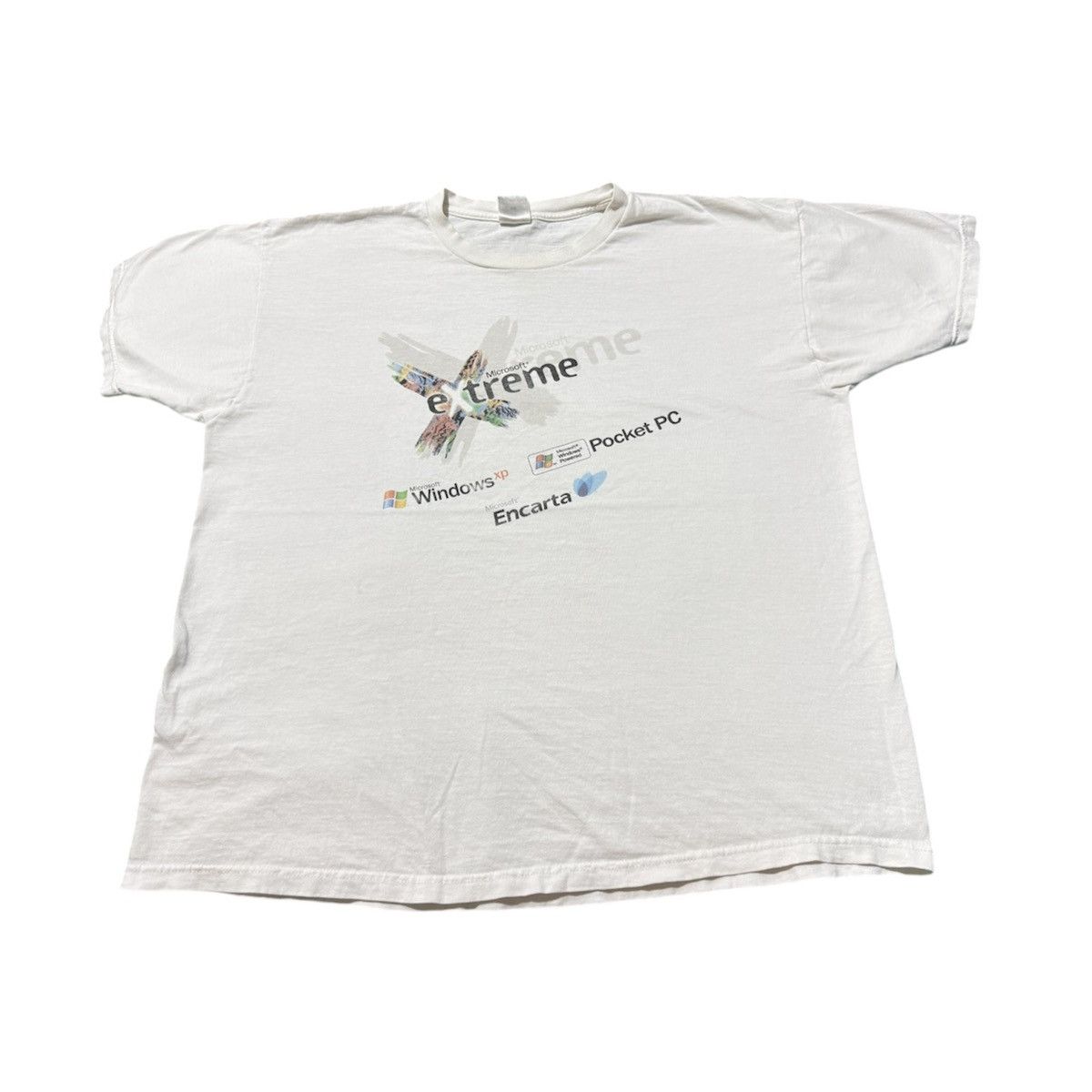 VTG 2000s Microsoft Extreme Tour X Game T-Shirt