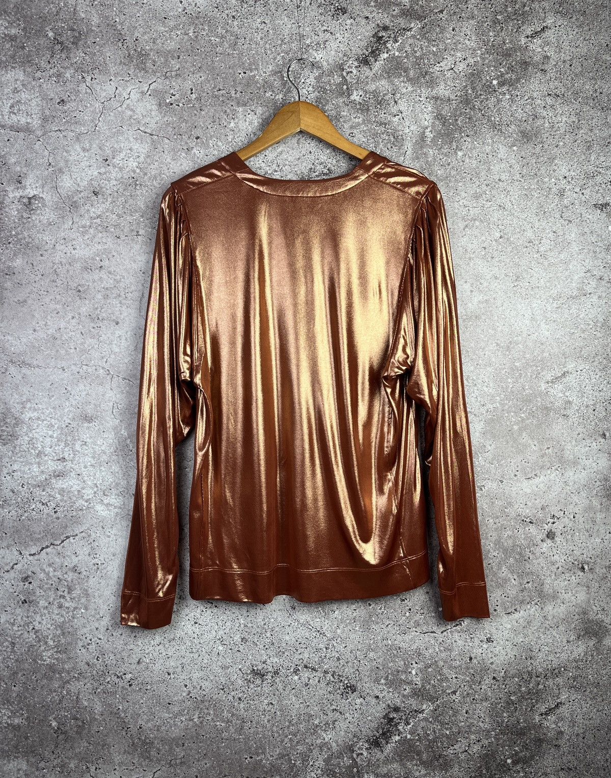 Balenciaga Balenciaga Paris Metallic Copper Top Size S / US 4 / IT 40 - 3 Thumbnail
