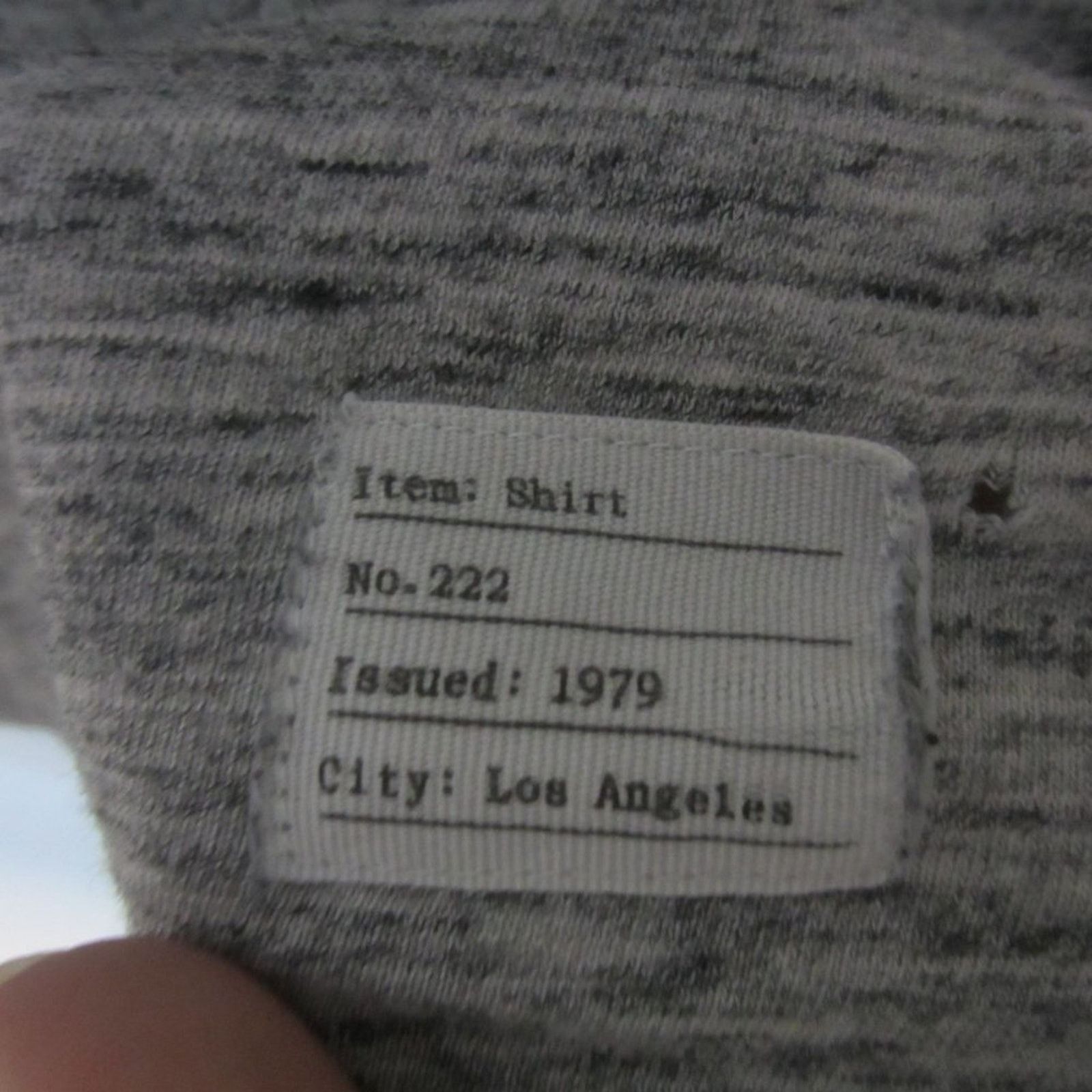 Other Minimalist Black Sleeve Gray Henley Baseball Tee Adam Levine Size US L / EU 52-54 / 3 - 5 Thumbnail