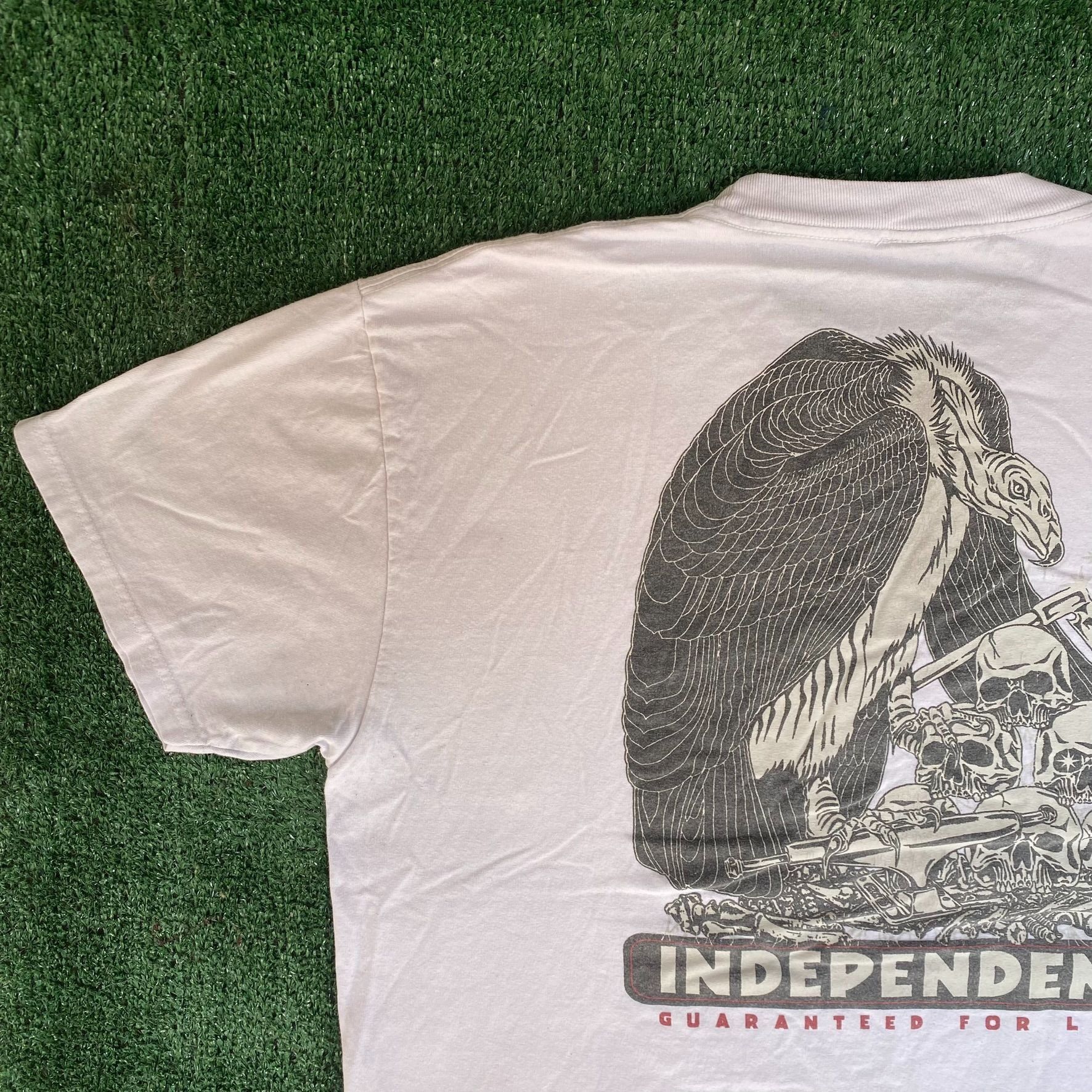Independent Truck Co. Vintage Y2K Independent Truck Co. Shirt Skater Punk Skull Te Size US XL / EU 56 / 4 - 2 Thumbnail