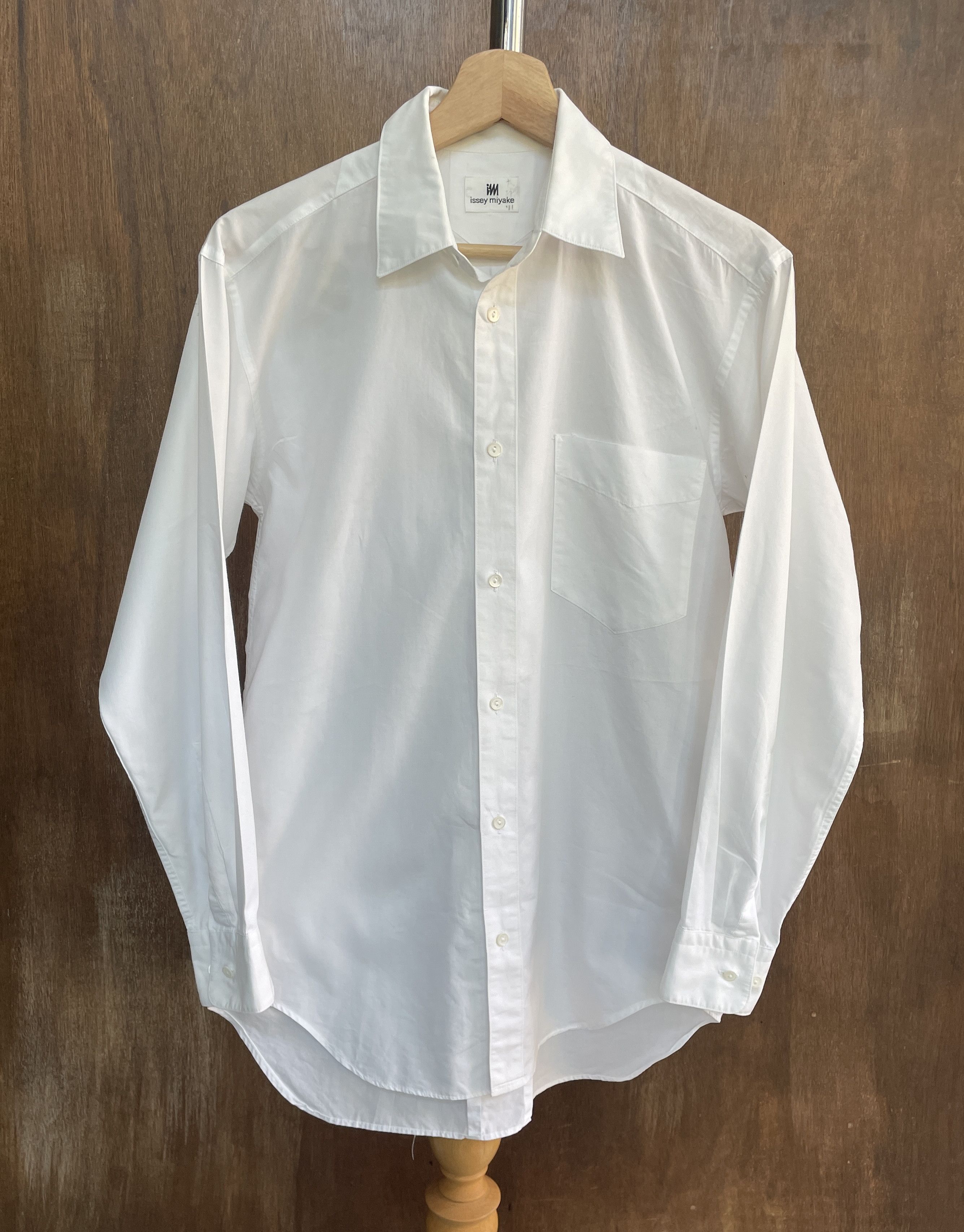 Issey Miyake ISSEY MIYAKE Classic White Shirt Size US XXS / EU 40 - 1 Thumbnail