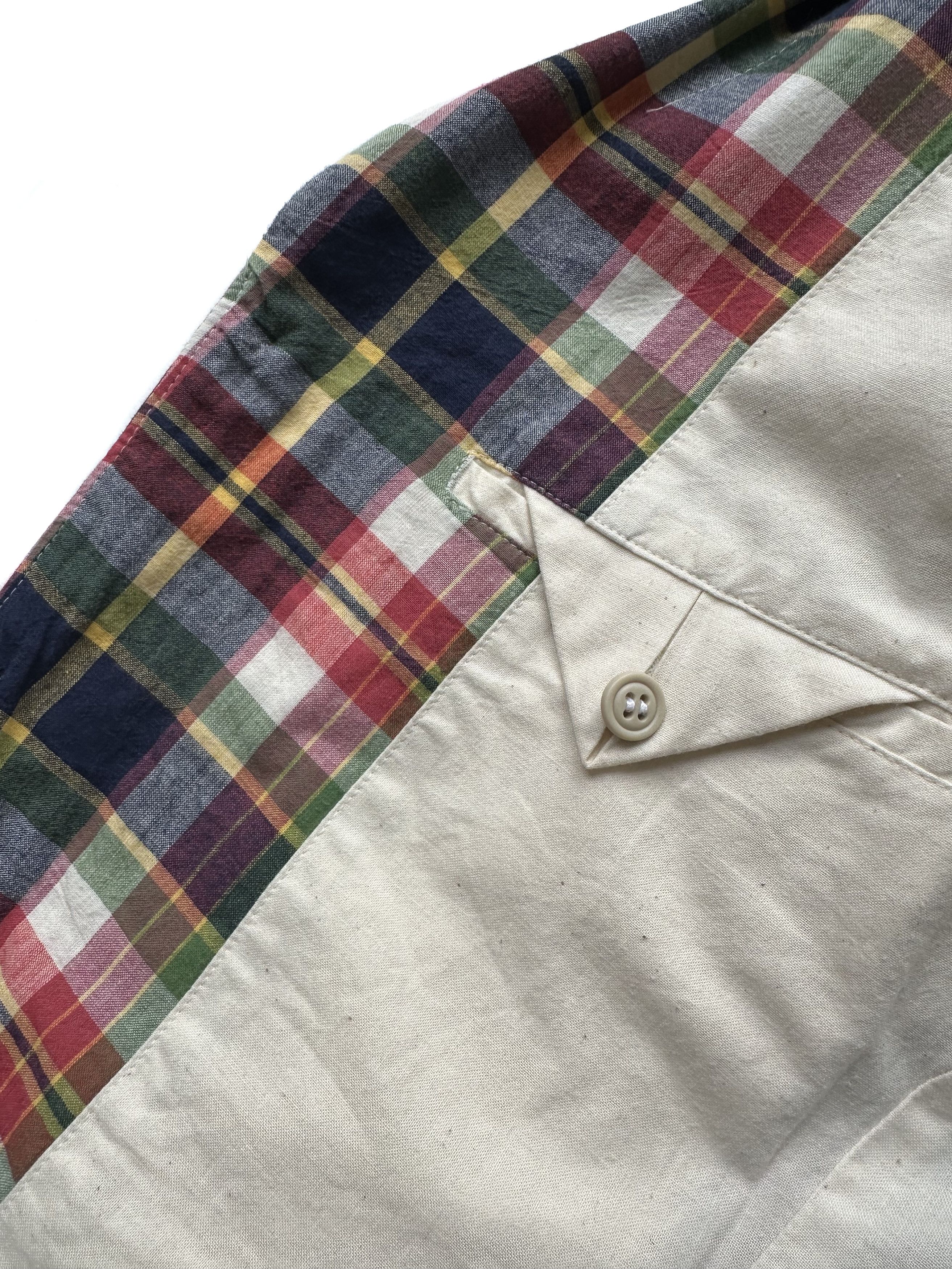Comme des Garcons Comme des Garcons Homme Plus check multicolour blazer Size 46R - 10 Thumbnail
