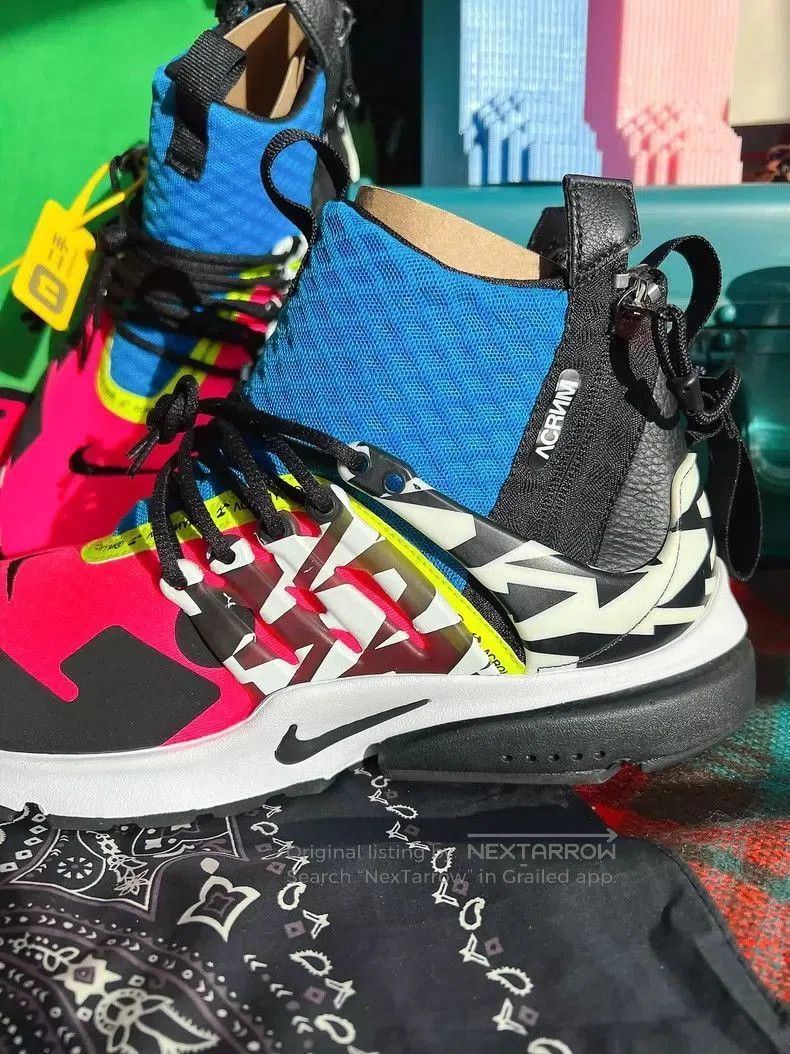 Acronym Acronym x Nike Air Presto Mid. Size US 10.5 / EU 43-44 - 6 Thumbnail