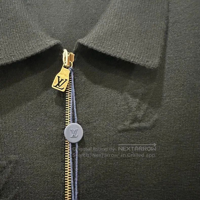 Louis Vuitton Louis Vuitton Embossed Knit Jacket. Size US L / EU 52-54 / 3 - 4 Thumbnail