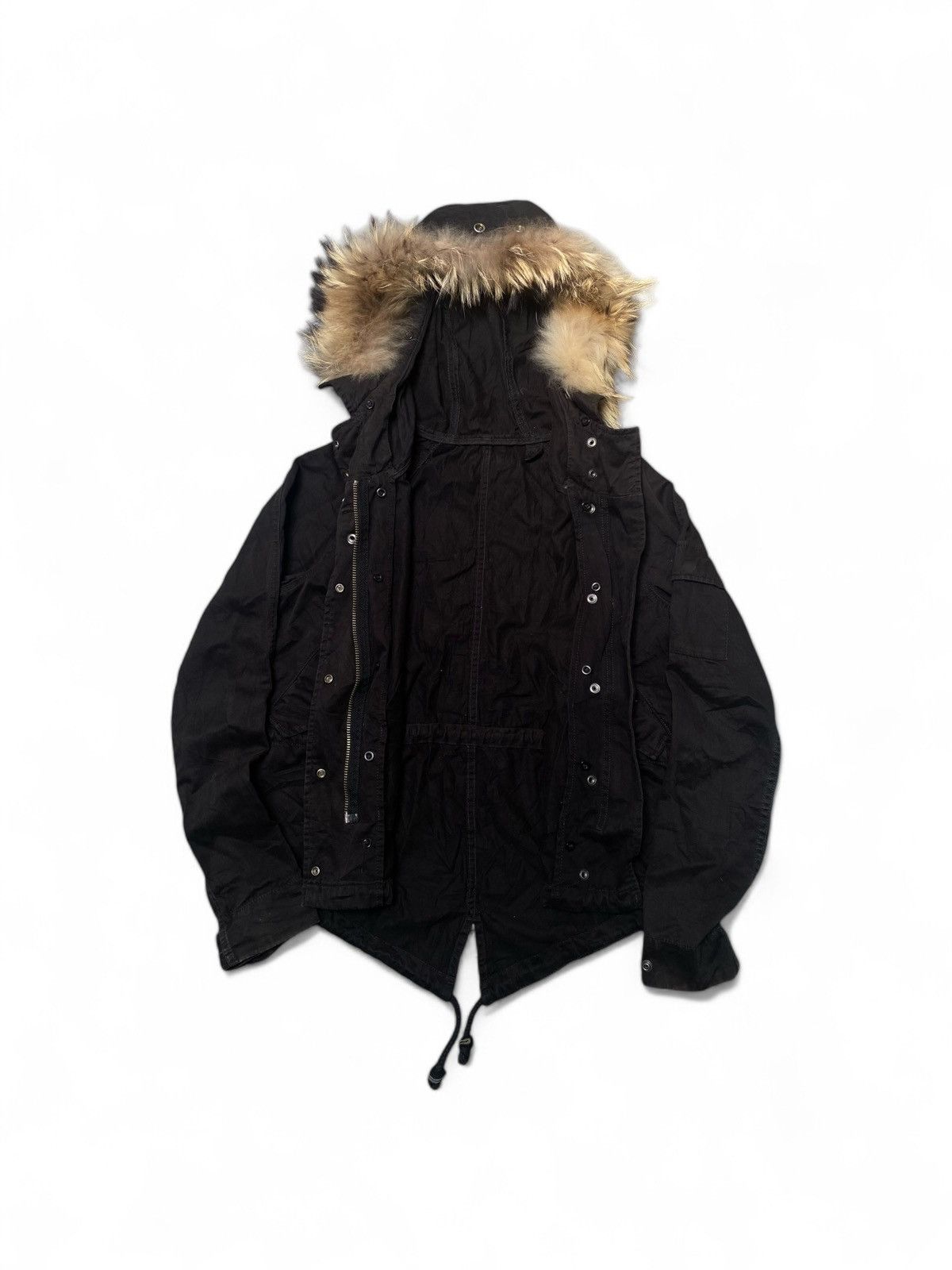 If Six Was Nine Moussy Fur Parka 00's Size US M / EU 48-50 / 2 - 3 Thumbnail