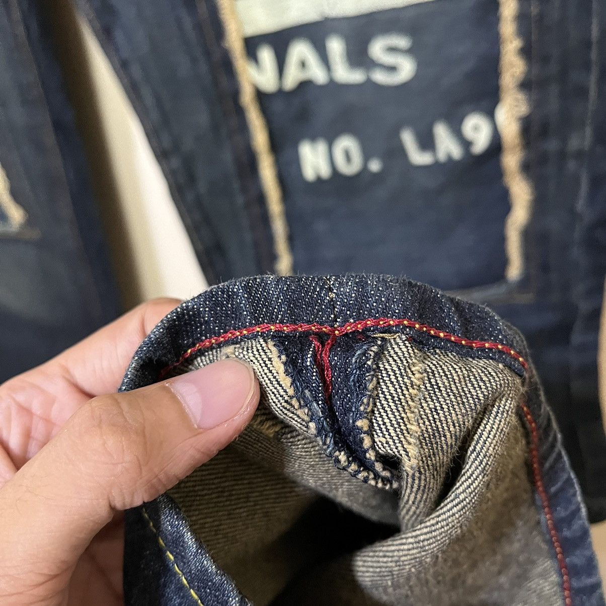 Von Dutch Y2K Von Dutch Logo Patchwork Design Denim Baggy Pants Size US 32 / EU 48 - 8 Thumbnail