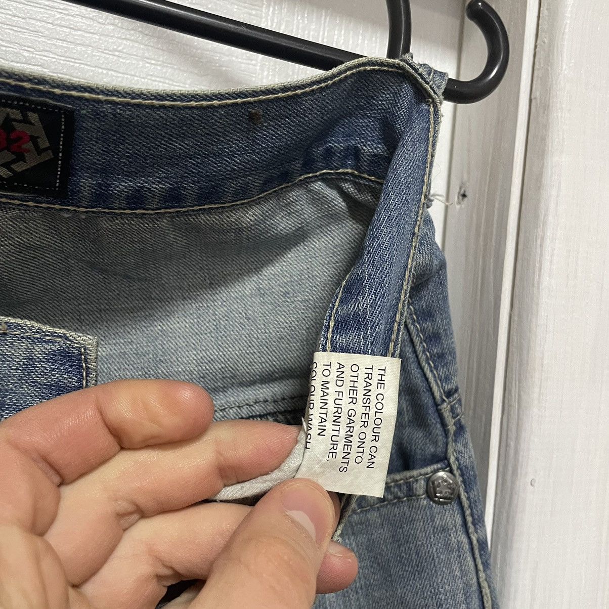 JNCO × Tribal Streetwear Tribal Gear shorts vintage hip hop baggy jeans 90s wu eminem Size US 32 / EU 48 - 9 Thumbnail