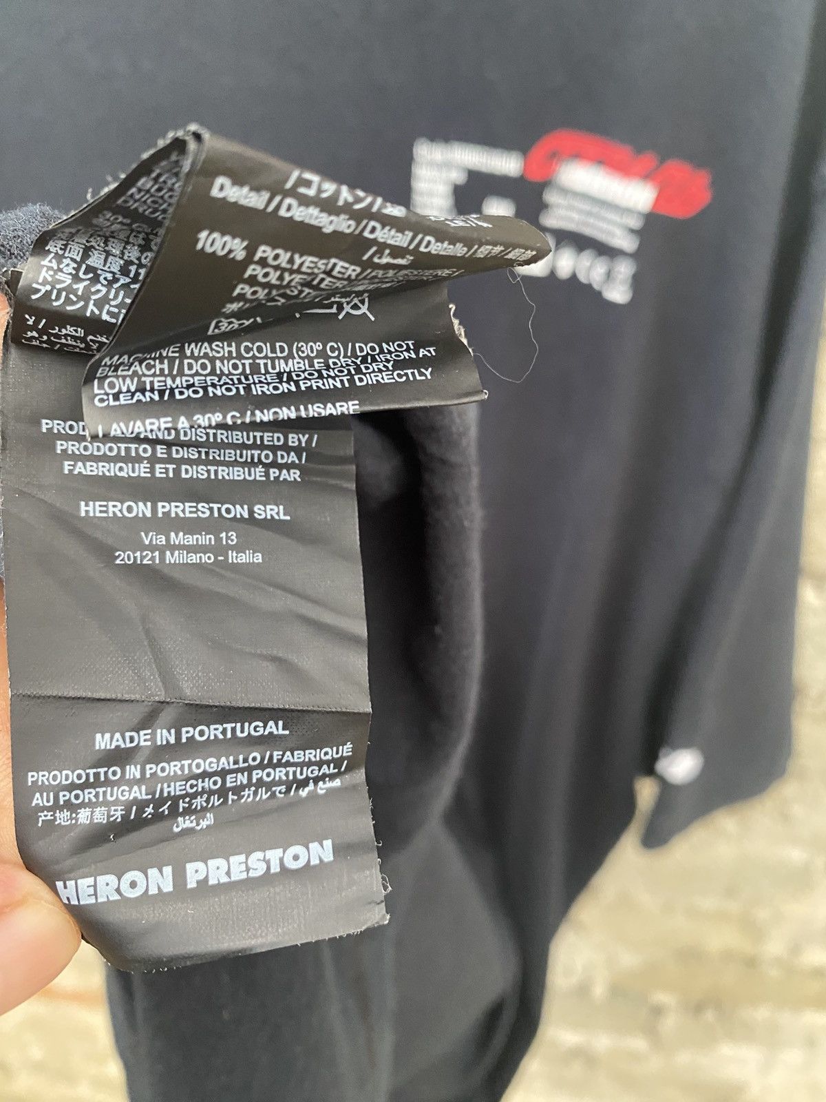 Heron Preston Oversized Tee