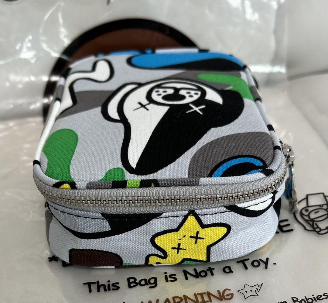 Bape × Kaws 2005 Bape x Kaws Baby Milo Animal Kingdom Zip Coin Pouch Size ONE SIZE - 5 Thumbnail