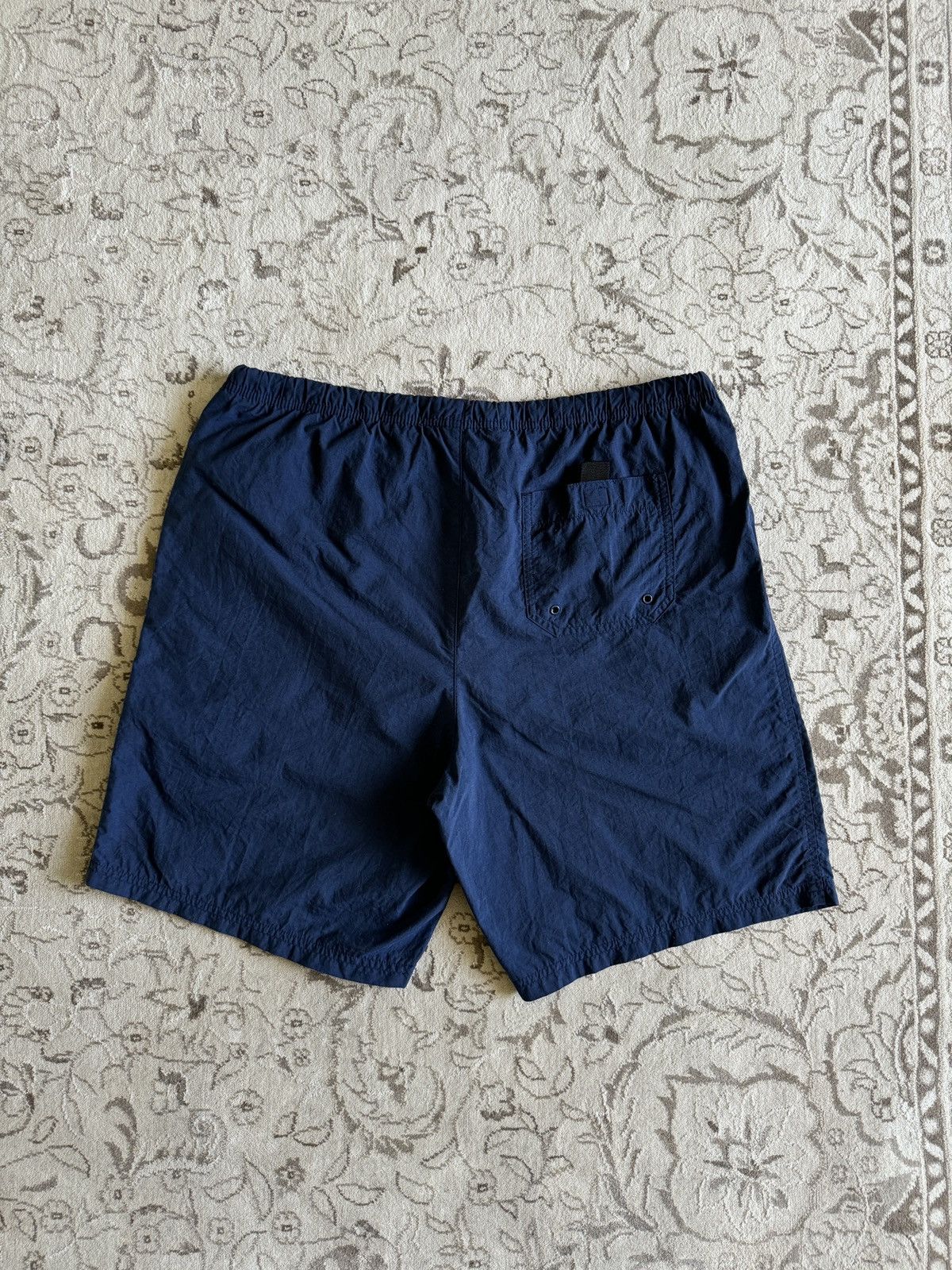Nike × Vintage Vintage Y2K Nike Small Swoosh Nylon Track Shorts Size M Size US 32 / EU 48 - 2 Thumbnail