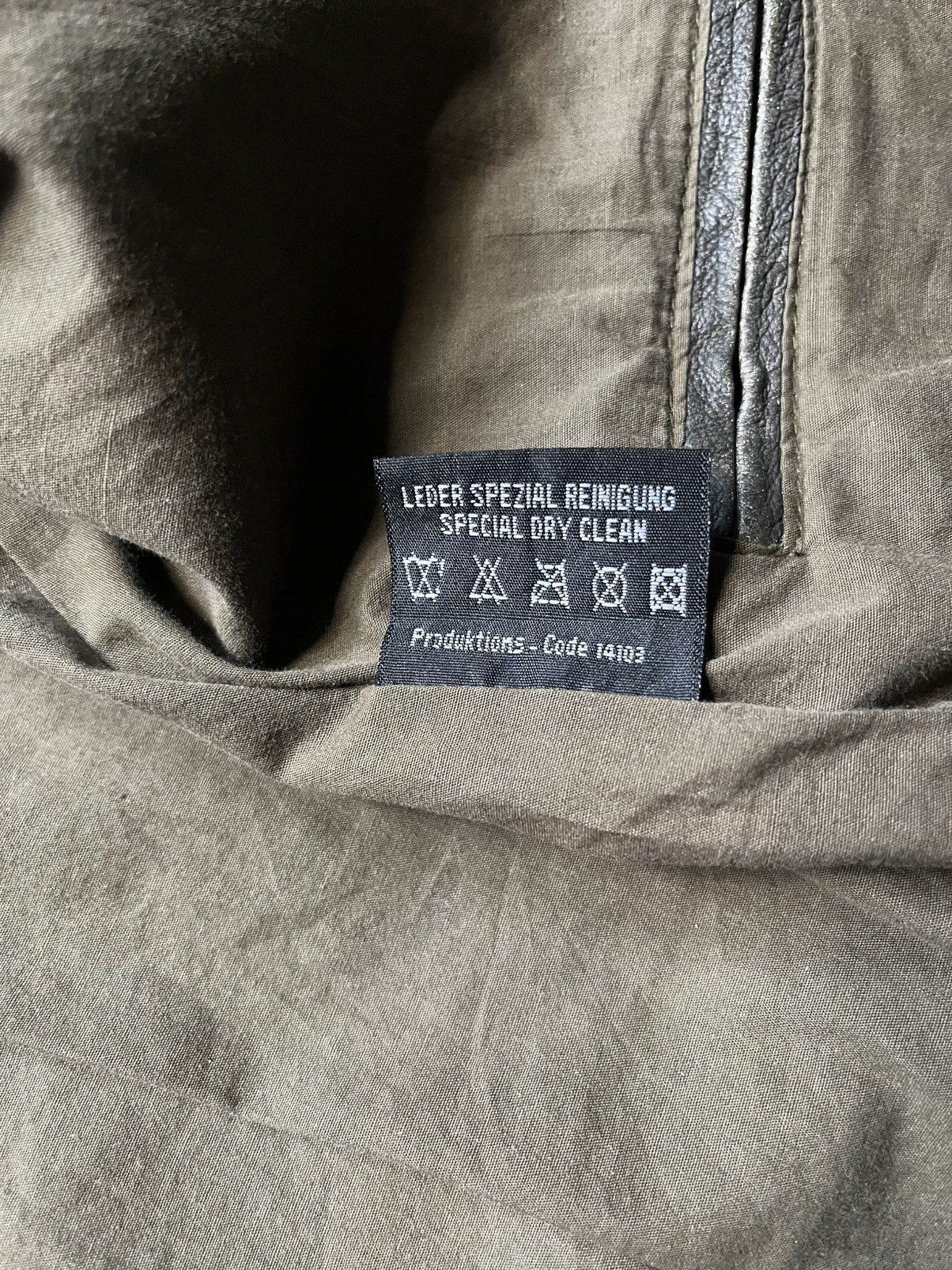 Other Dark olive Napoleon leather jacket Size US M / EU 48-50 / 2 - 9 Thumbnail