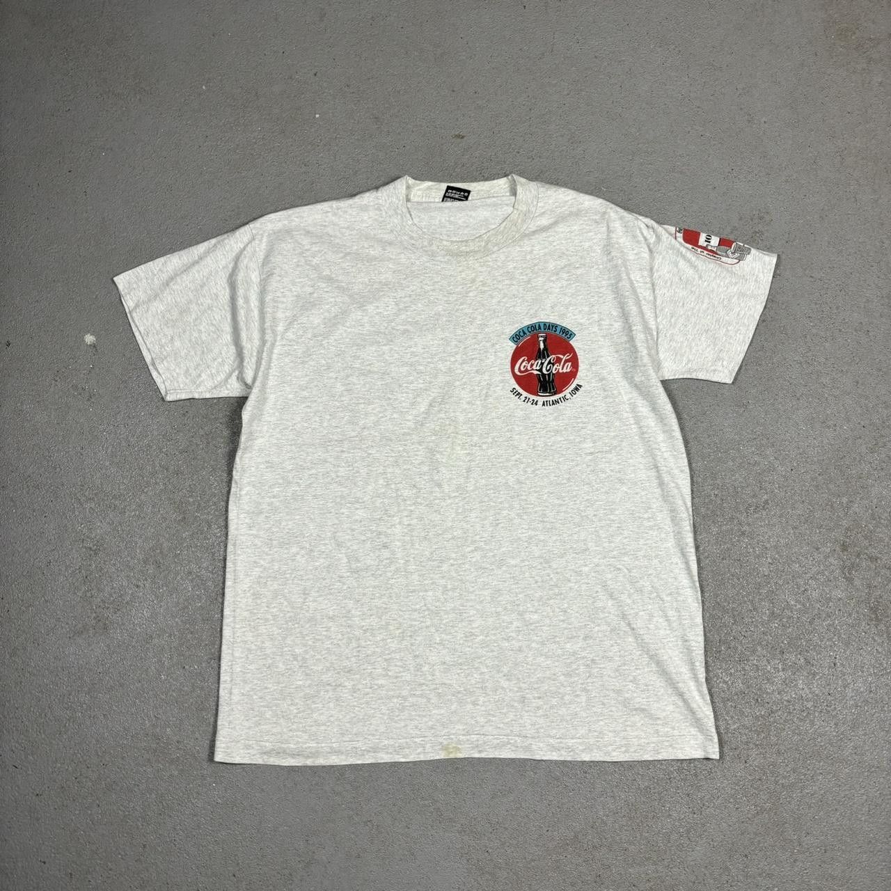 Coca Cola × Vintage Vintage y2k 90s Coca Cola rare street drip t-shirt Size US XL / EU 56 / 4 - 1 Thumbnail