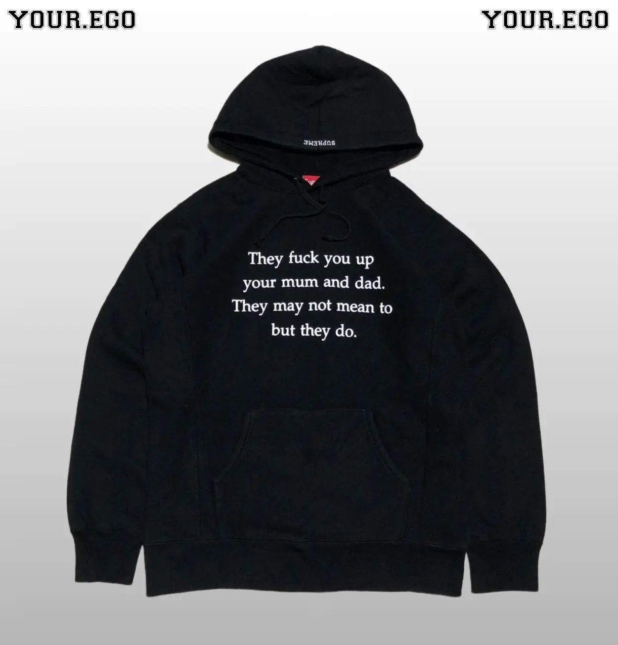Supreme They Fuck You Up Hoodie | Grailed