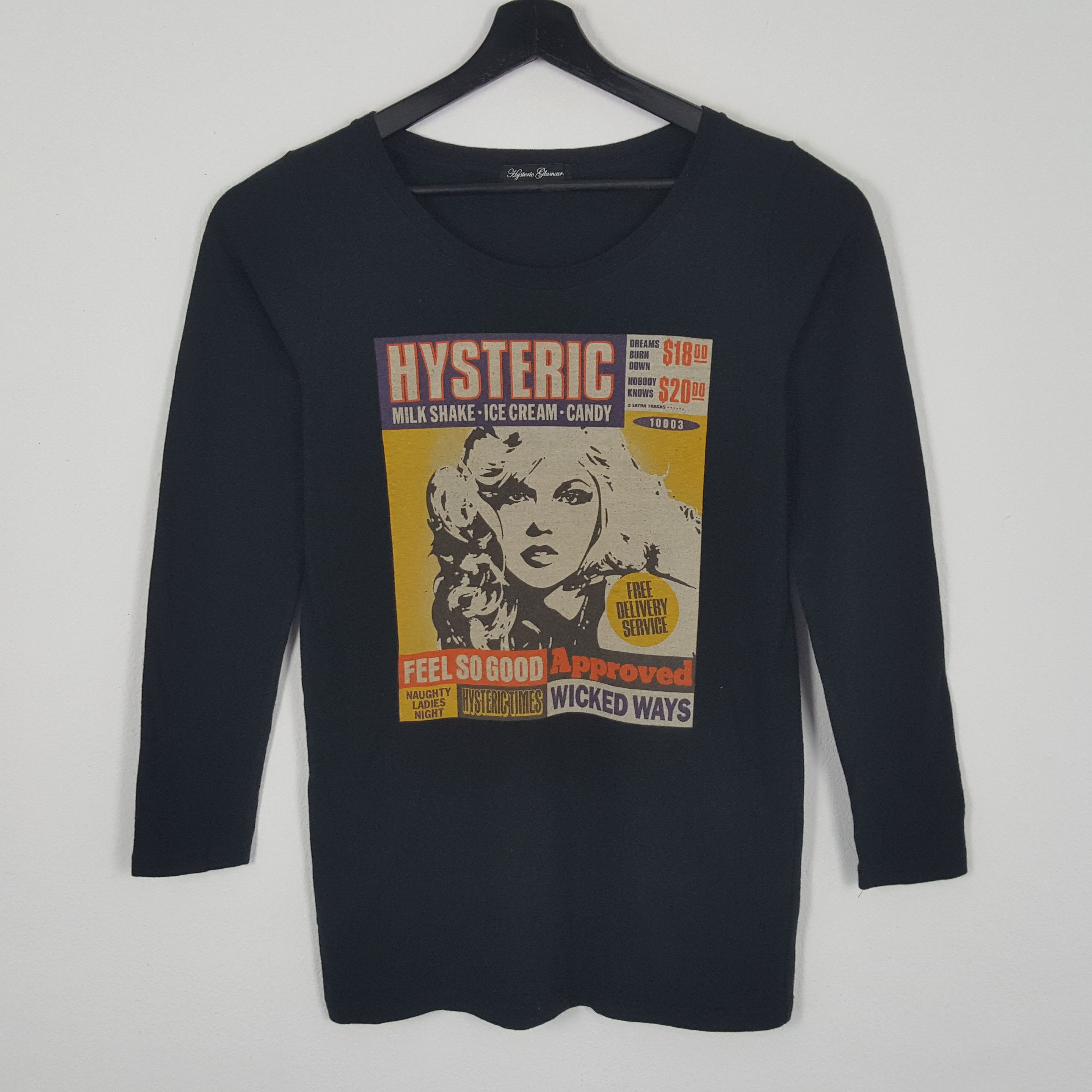 Hysteric Glamour HYSTERIC GLAMOUR Japanese Brand Streetwear Tshirt Size S / US 4 / IT 40 - 1 Thumbnail