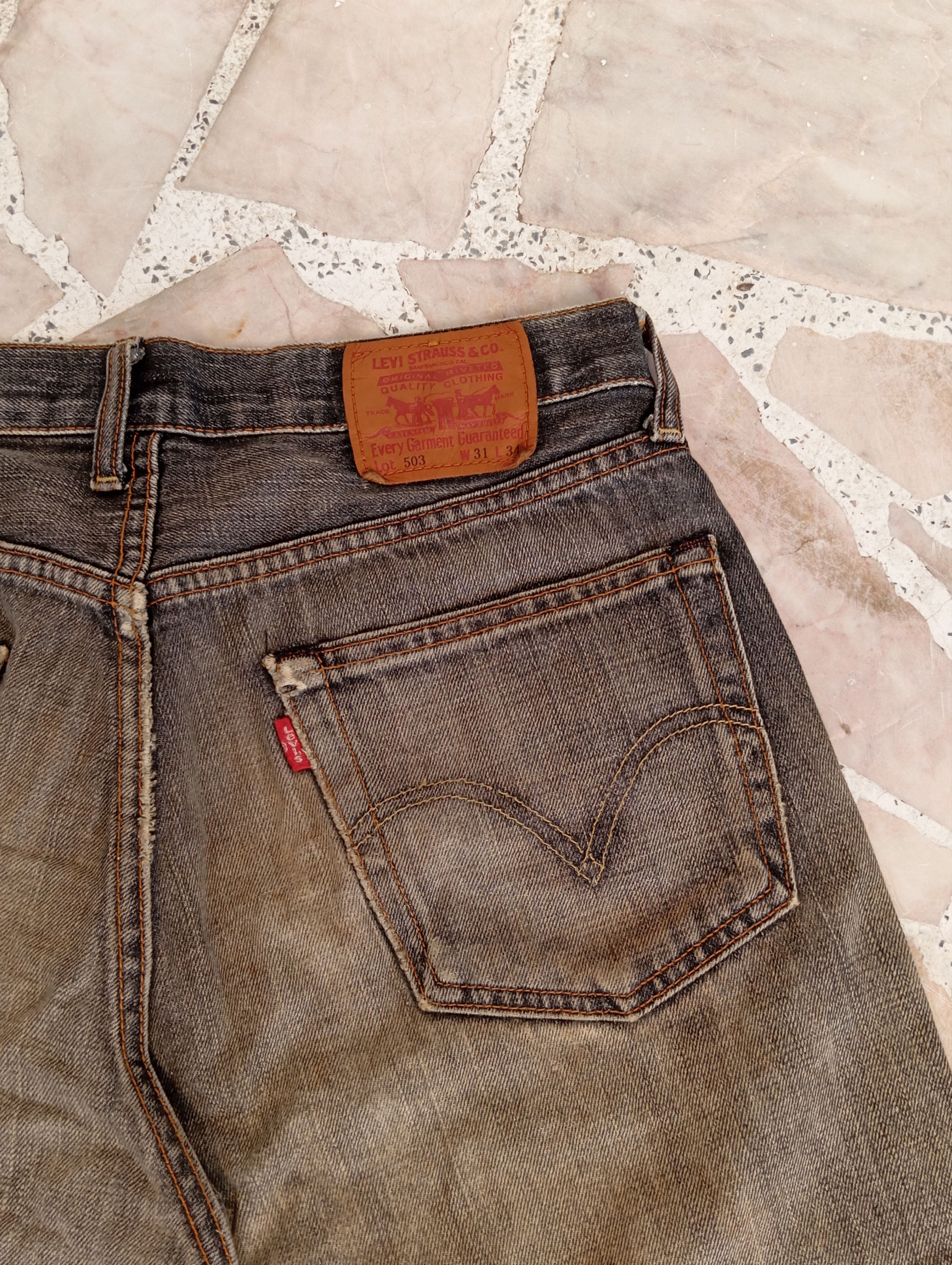 Levi's × Vintage Levis Distressed Short Denim Size US 29 - 8 Thumbnail