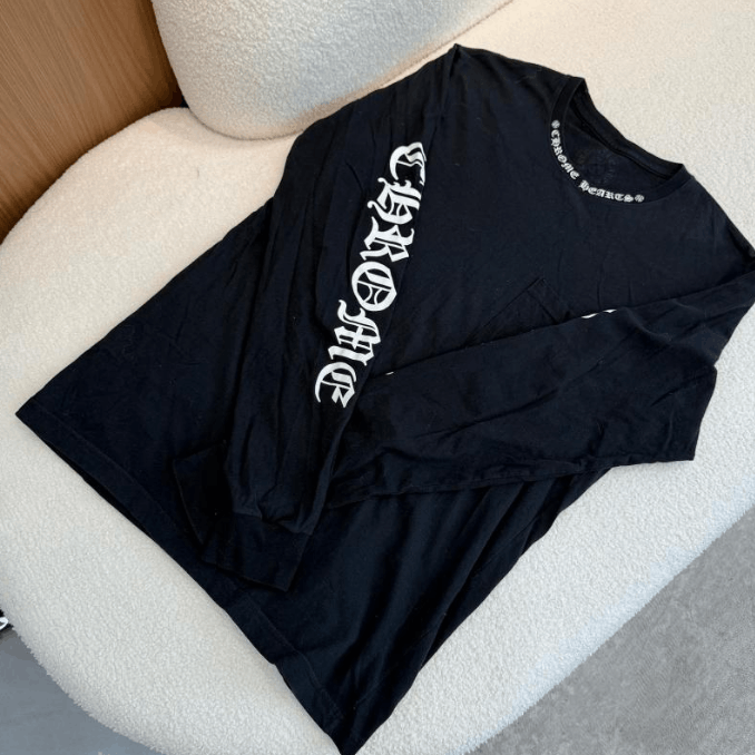 Chrome Hearts Chrome Crew Neck Casual Long Sleeve T-Shirt Size US M / EU 48-50 / 2 - 1 Thumbnail
