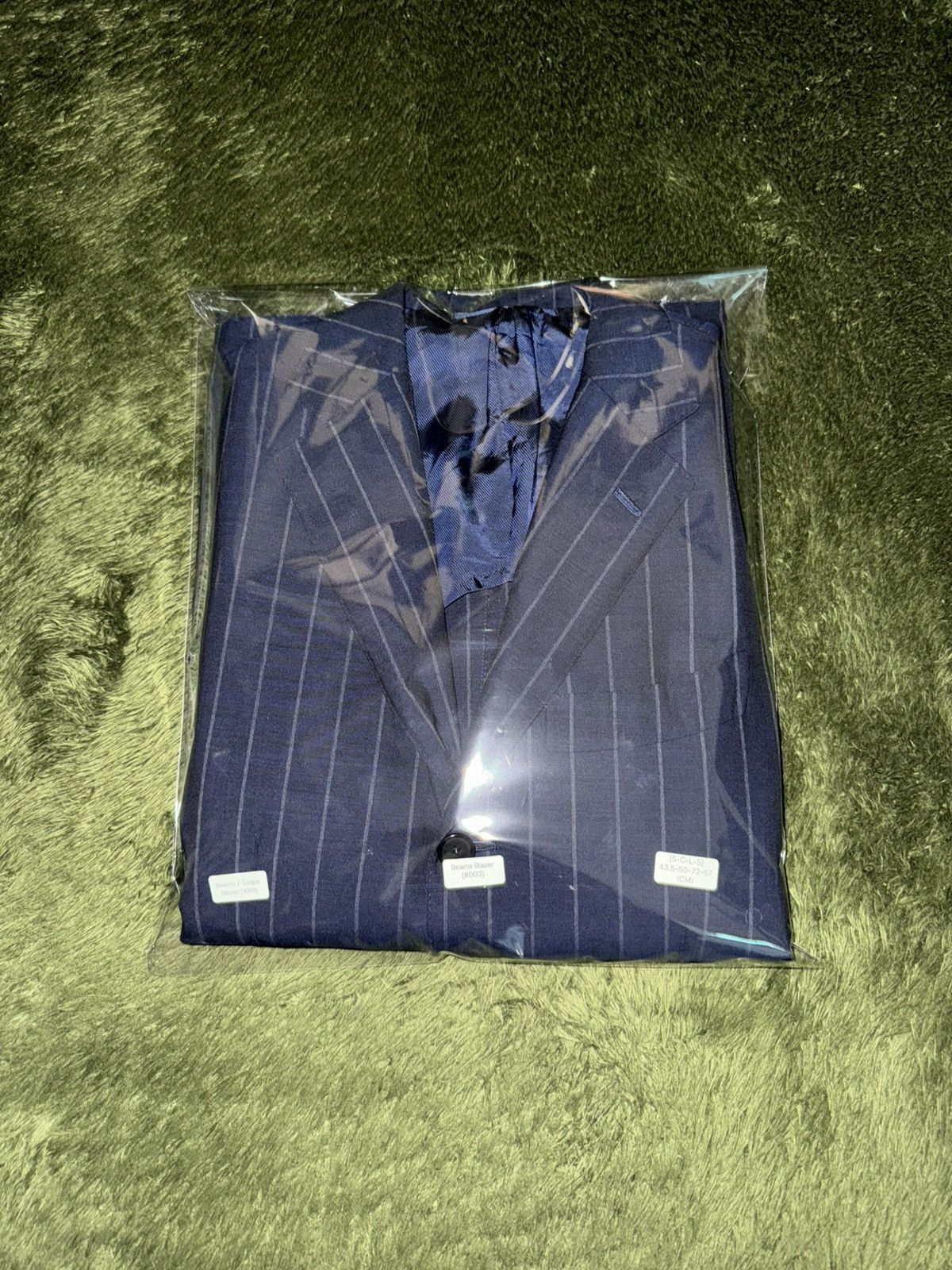Beams Japan [48] BEAMS F Stripe Blazer — Made in Japan Size 48S - 12 Thumbnail