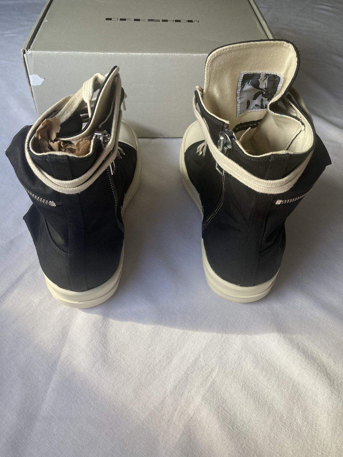 Rick Owens Rick Owens DRKSHDW Cargo Pocket Ramones Sneaker Size US 10 / EU 43 - 2 Thumbnail