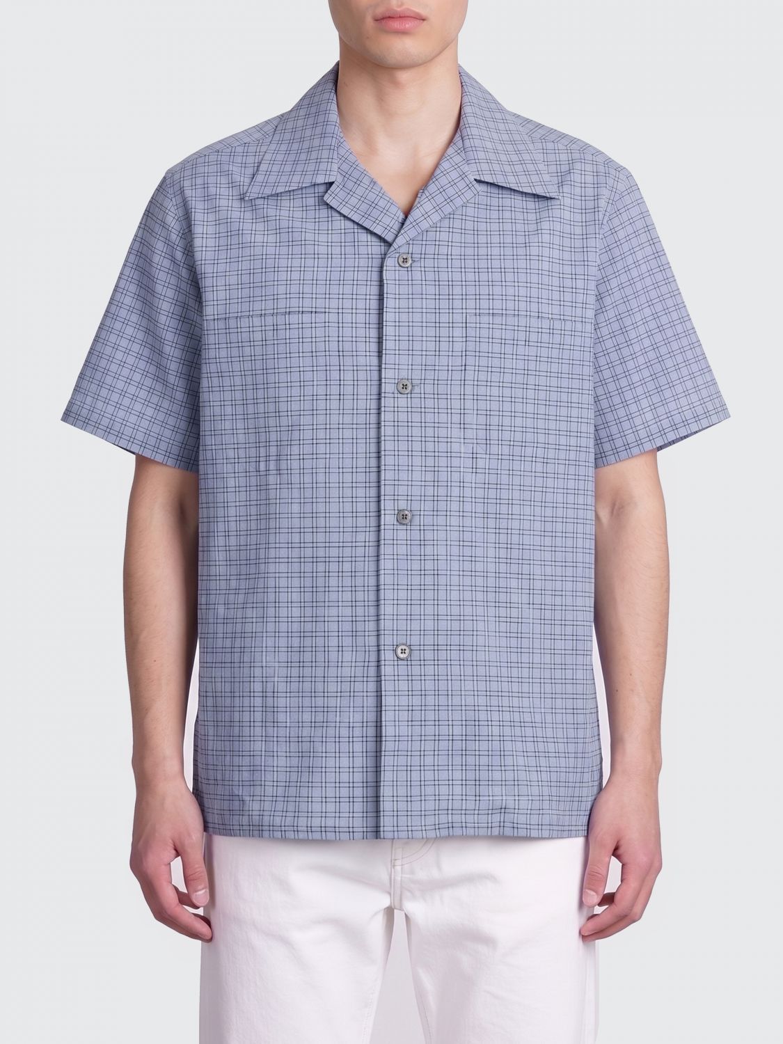 Maison Margiela Maison Margiela Shirt Men Gnawed Blue Size US XL / EU 56 / 4 - 1 Thumbnail