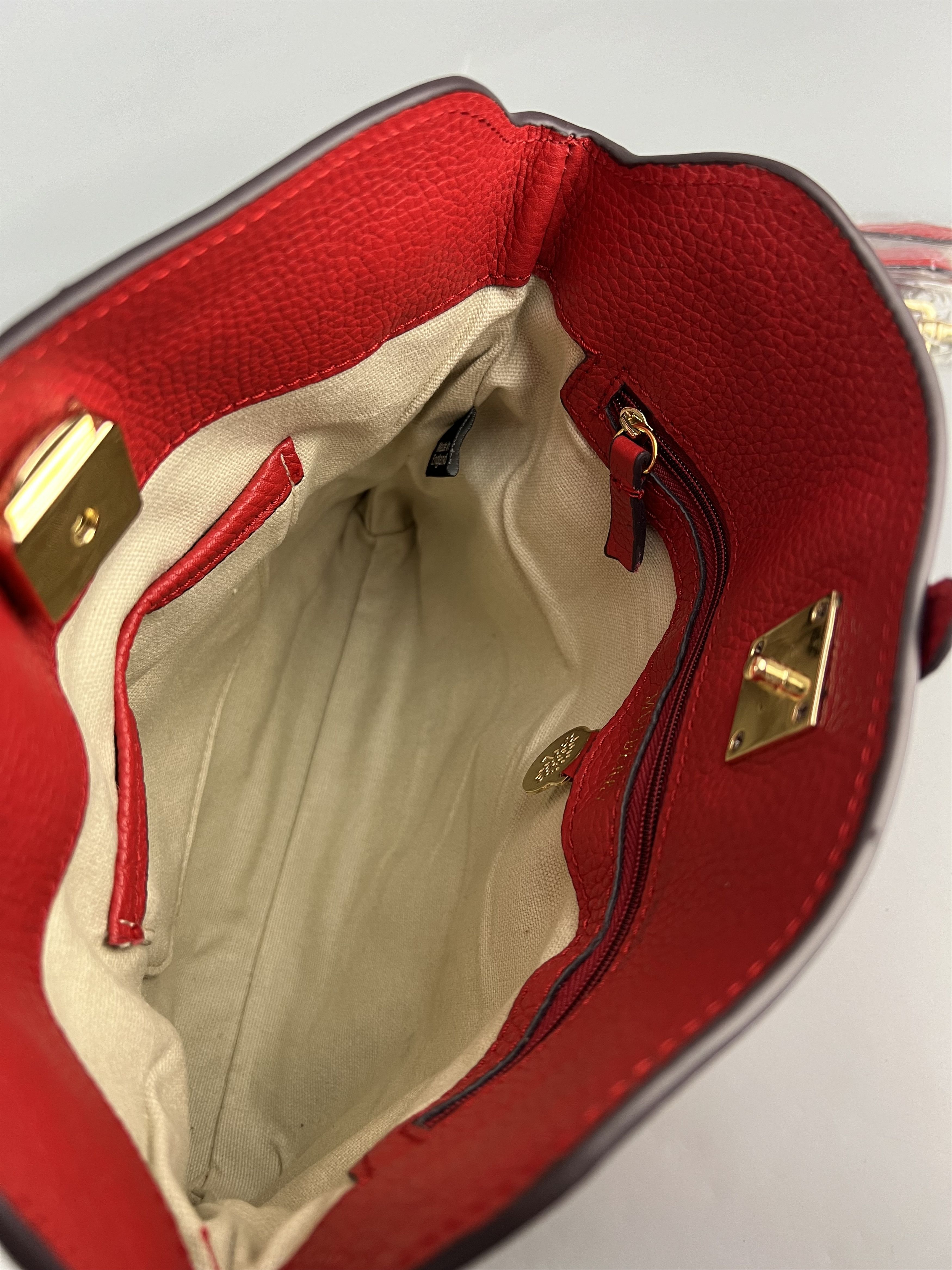 Mulberry Mulberry Red Leather Crossbody Bag Convertible Clutch Size ONE SIZE - 8 Thumbnail