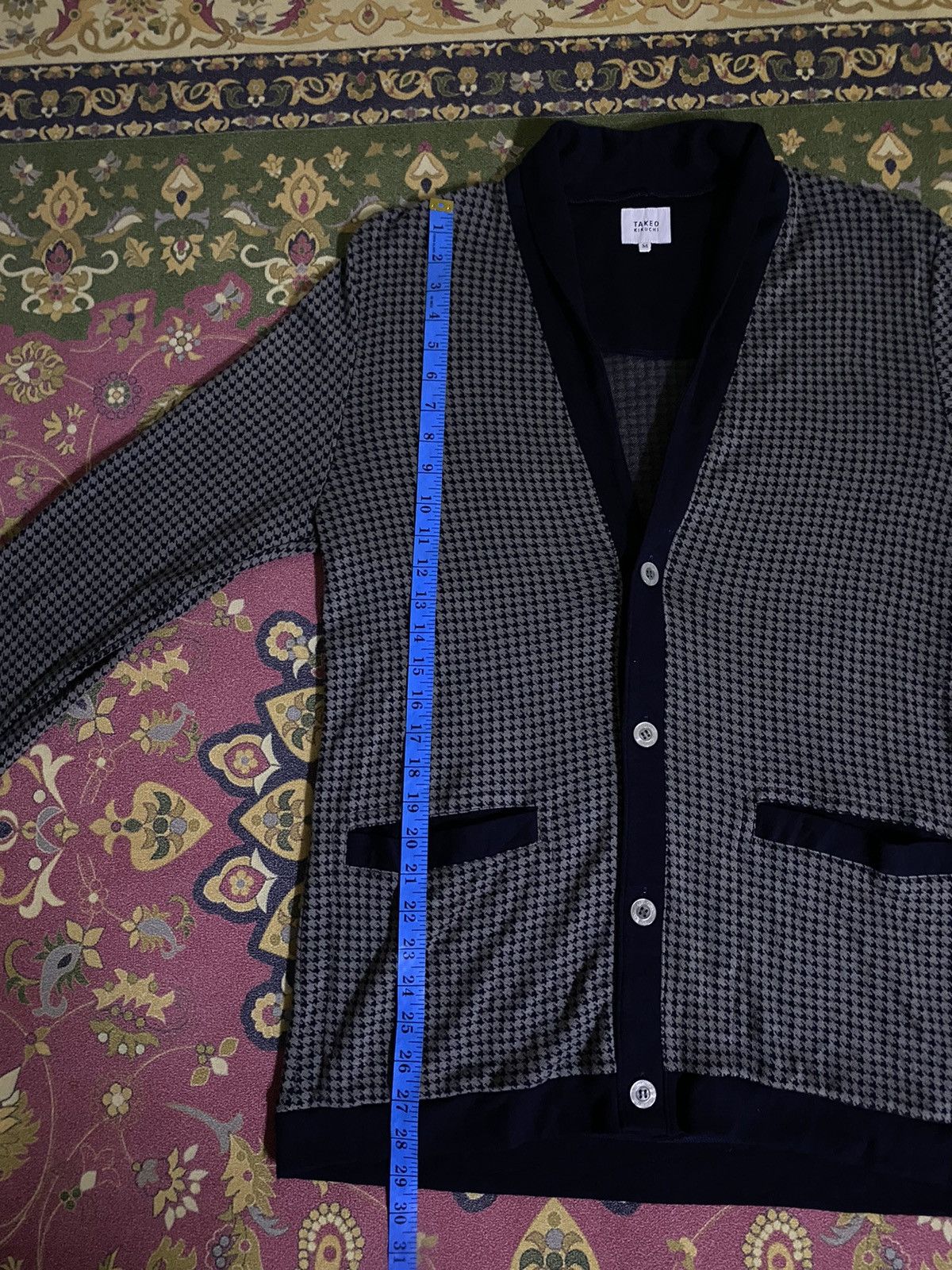Japanese Brand × Takeo Kikuchi Vintage Japanese Brand Takeo Kikuchi Cardigan Size US M / EU 48-50 / 2 - 14 Thumbnail